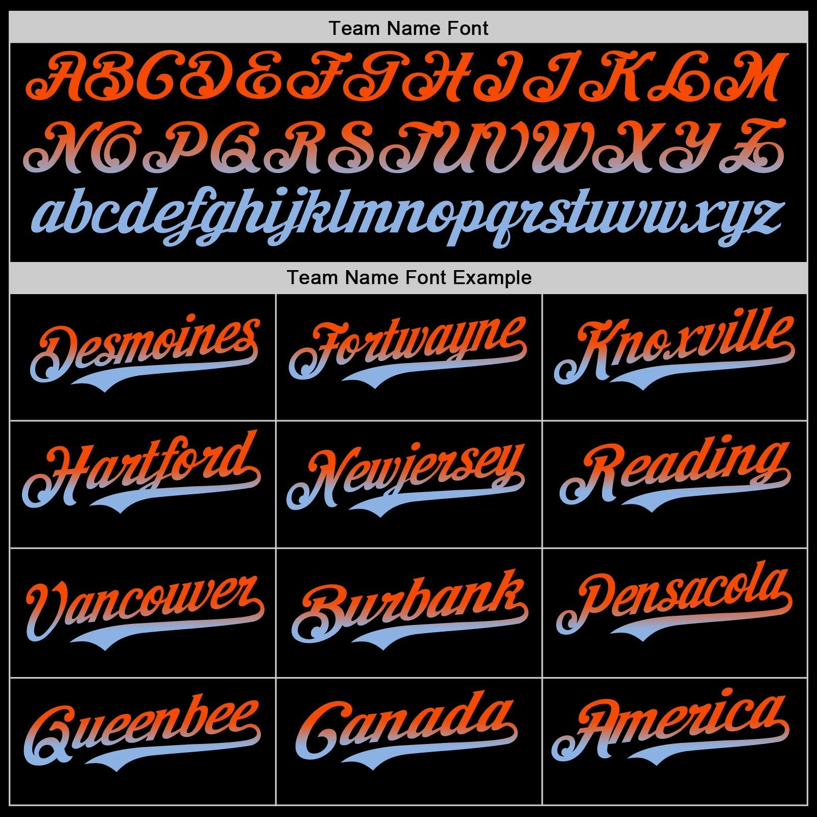 Custom Black Orange-Light Blue Authentic Fade Fashion Baseball Jersey baseball jersey product view 4