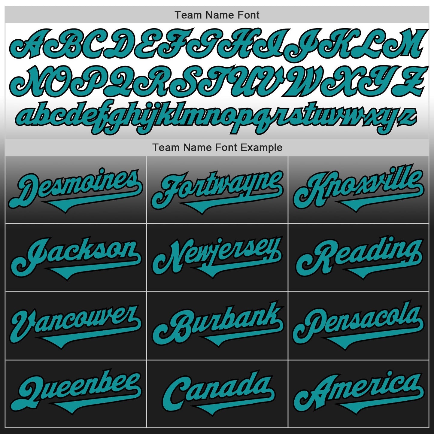 Custom White Teal-Black Authentic Fade Fashion Baseball Jersey baseball jersey product view 4