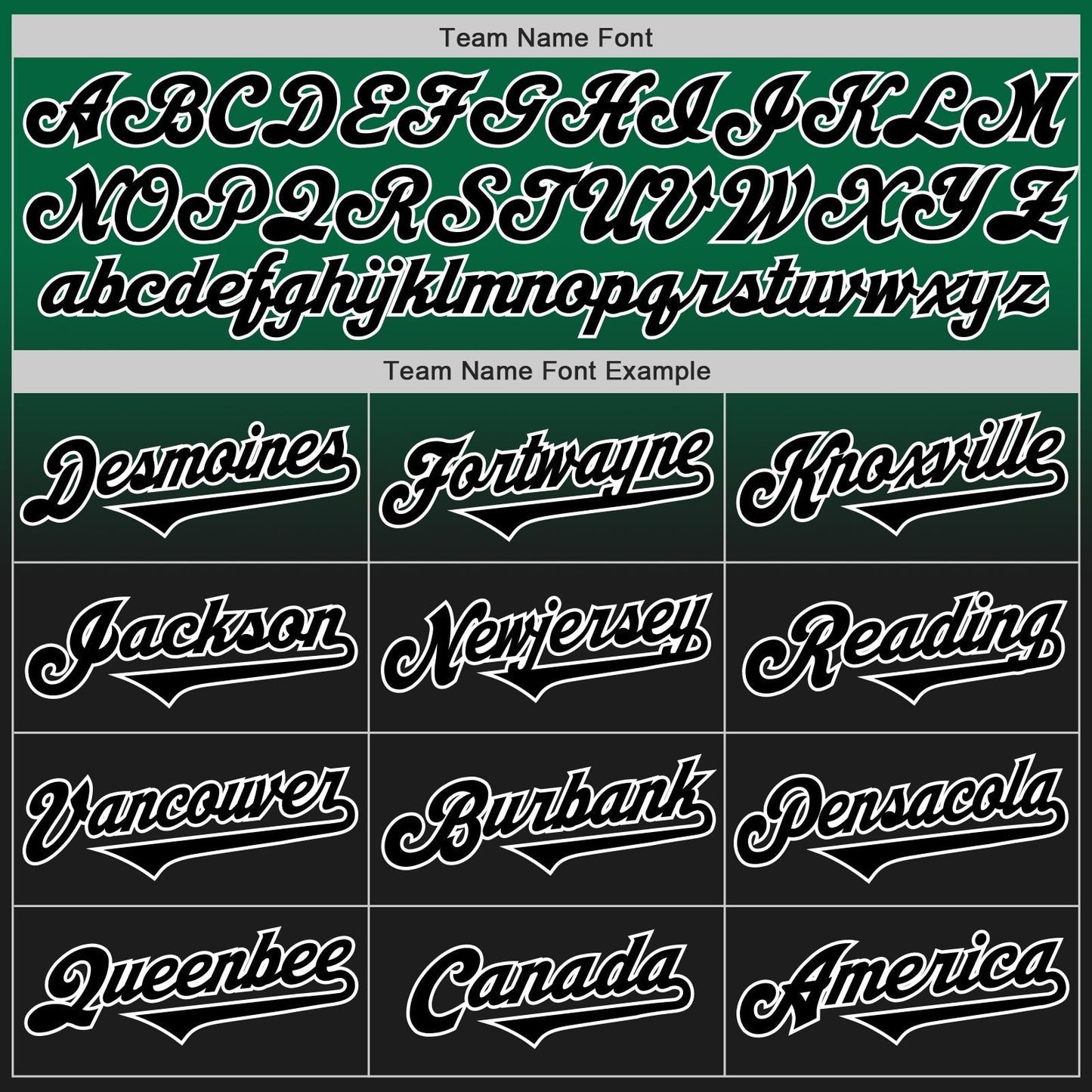 Custom Kelly Green Black-White Authentic Fade Fashion Baseball Jersey baseball jersey product view 4