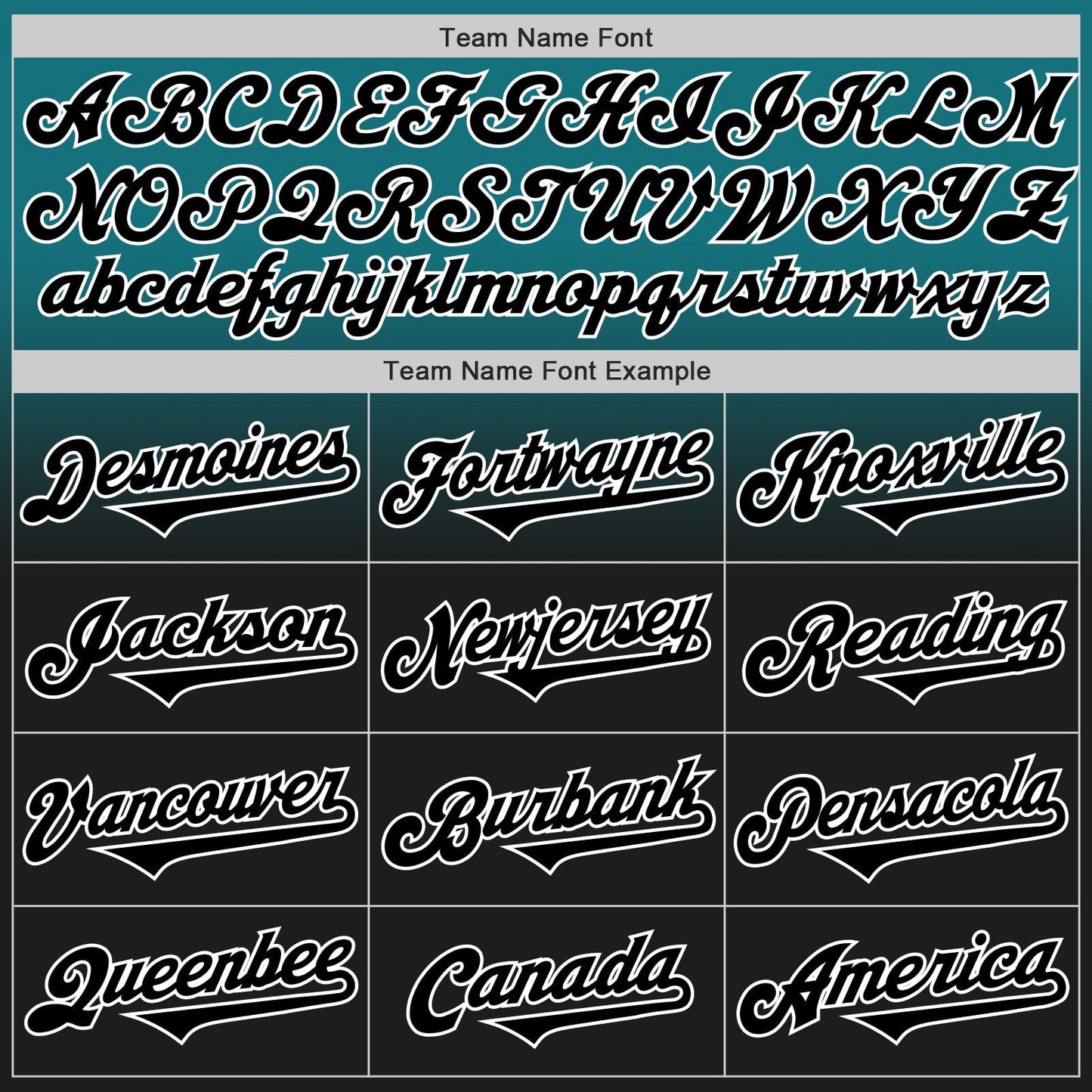 Custom Teal Black-White Authentic Fade Fashion Baseball Jersey baseball jersey product view 4
