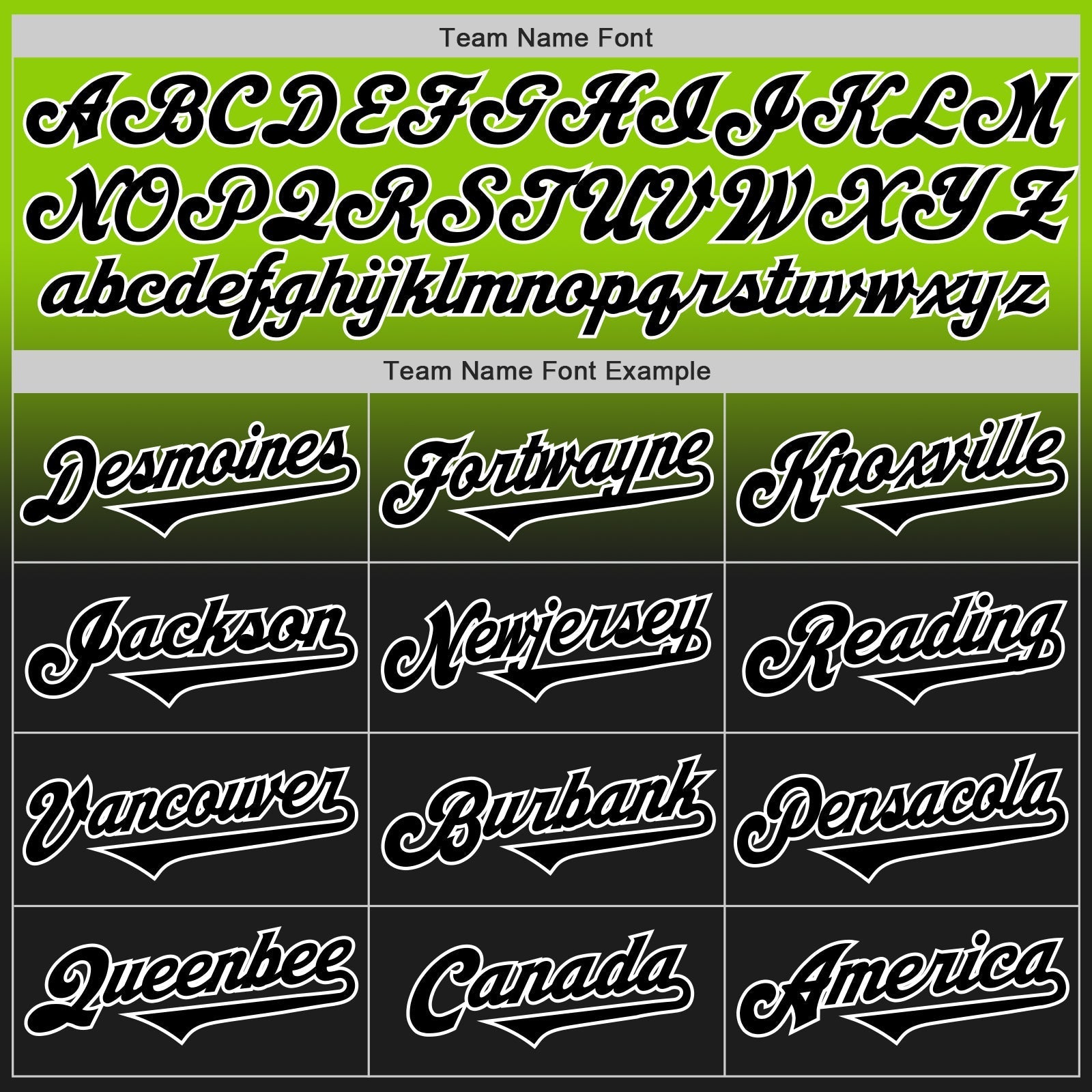Custom Neon Green Black-White Authentic Fade Fashion Baseball Jersey baseball jersey product view 4
