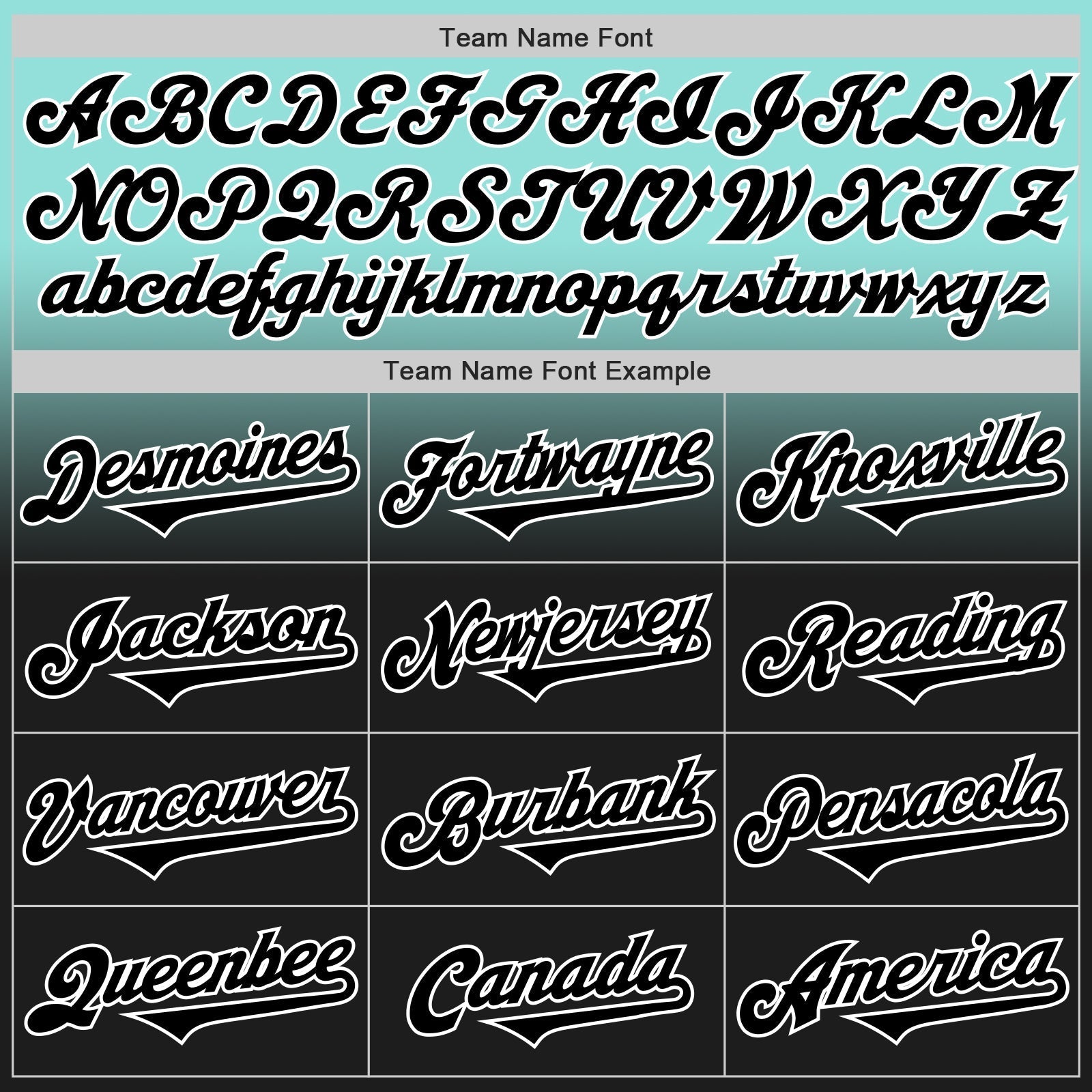 Custom Ice Blue Black-White Authentic Fade Fashion Baseball Jersey baseball jersey product view 4