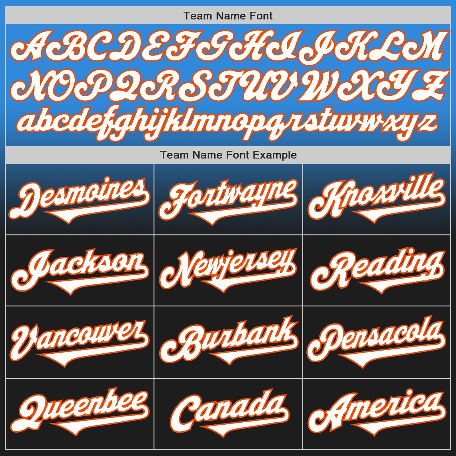 Custom Electric Blue Black-Orange Authentic Fade Fashion Baseball Jersey baseball jersey product view 4