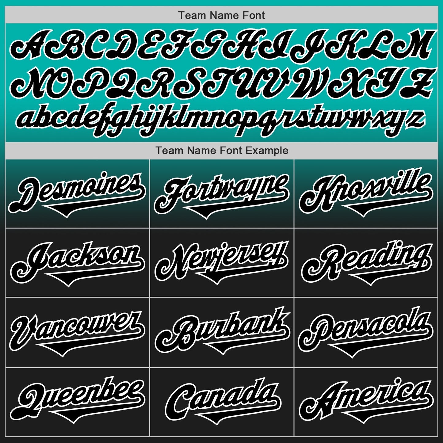 Custom Aqua Black-White Authentic Fade Fashion Baseball Jersey baseball jersey product view 4