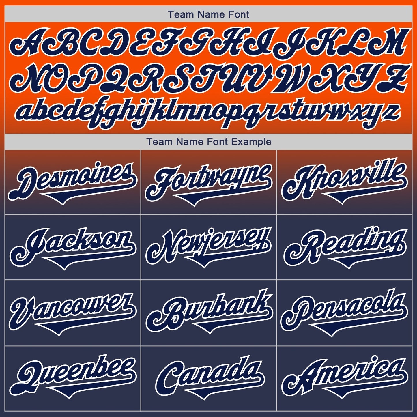 Custom Orange Navy-White Authentic Fade Fashion Baseball Jersey baseball jersey product view 4