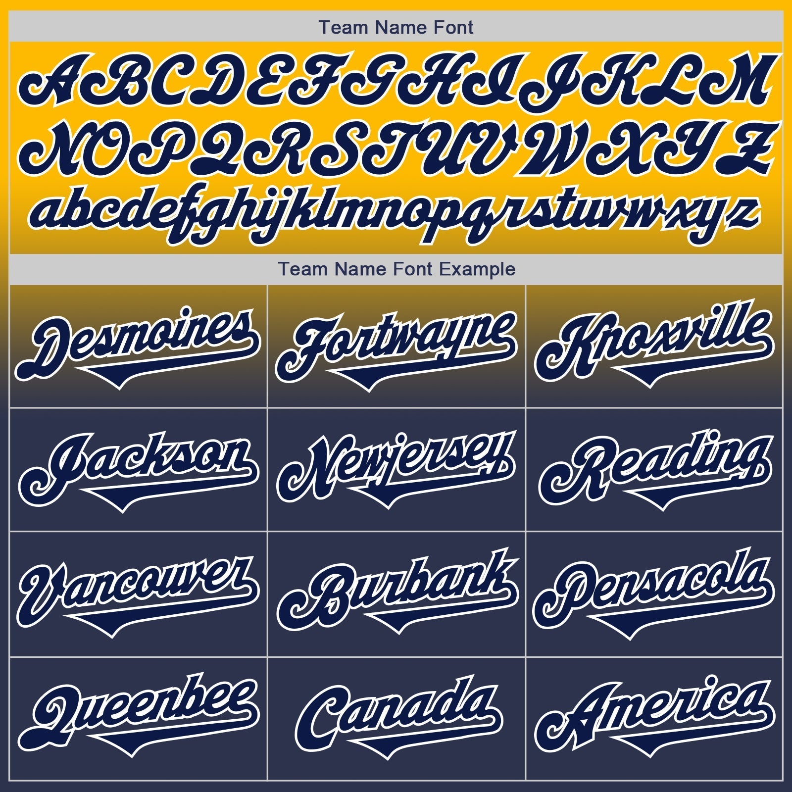 Custom Gold Navy-White Authentic Fade Fashion Baseball Jersey baseball jersey product view 4