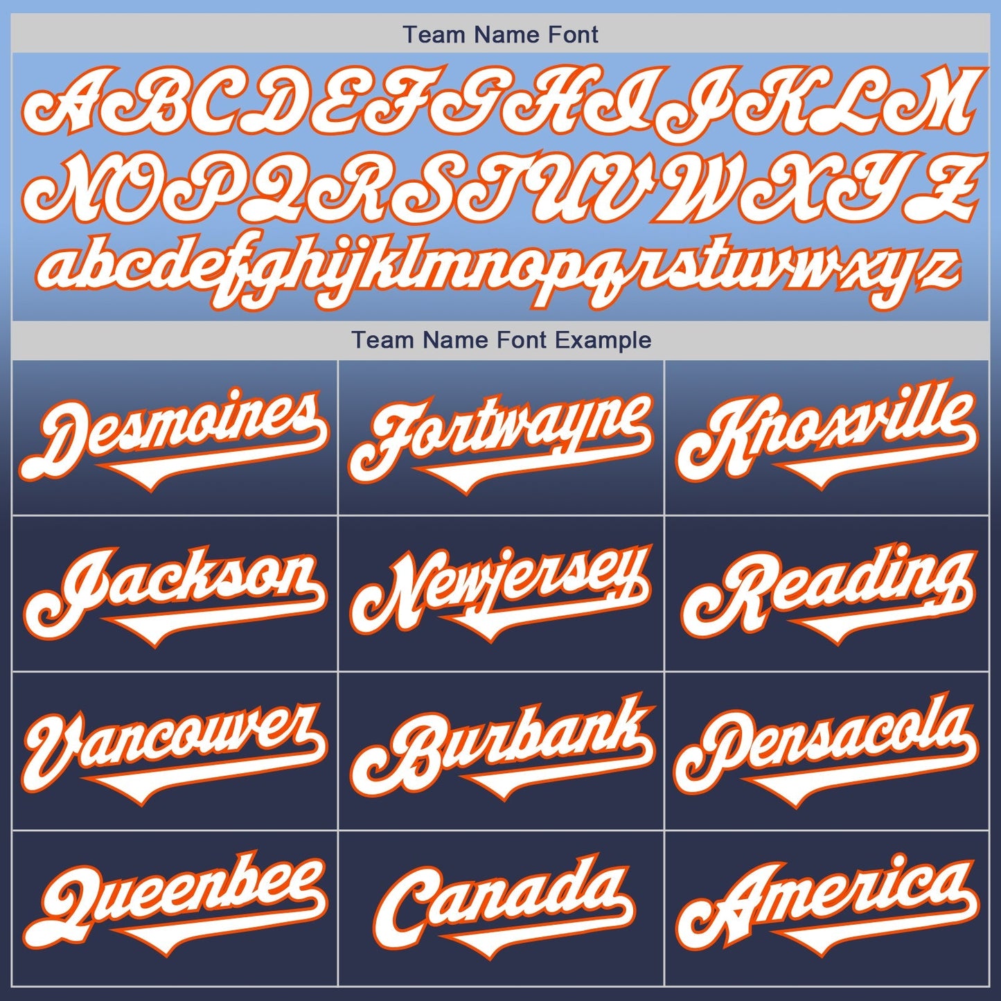 Custom Light Blue Navy-Orange Authentic Fade Fashion Baseball Jersey baseball jersey product view 4