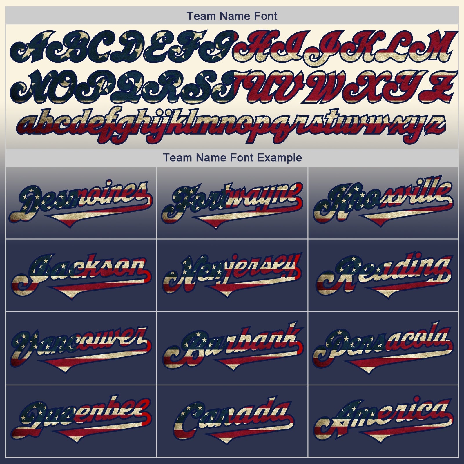 Custom Cream Vintage USA Flag-Navy Authentic Fade Fashion Baseball Jersey baseball jersey product view 4