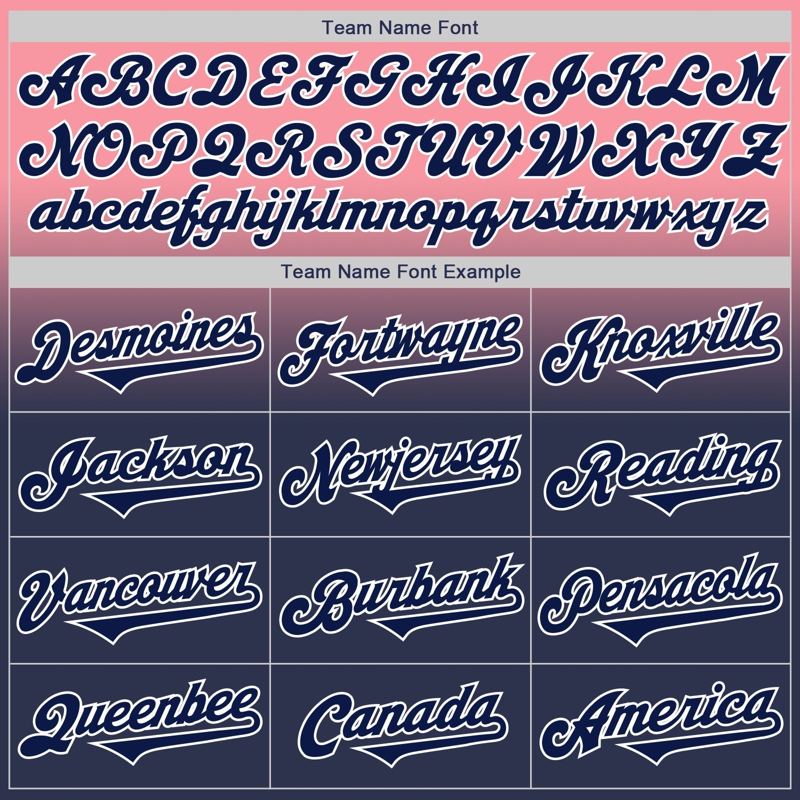 Custom Medium Pink Navy-White Authentic Fade Fashion Baseball Jersey baseball jersey product view 4