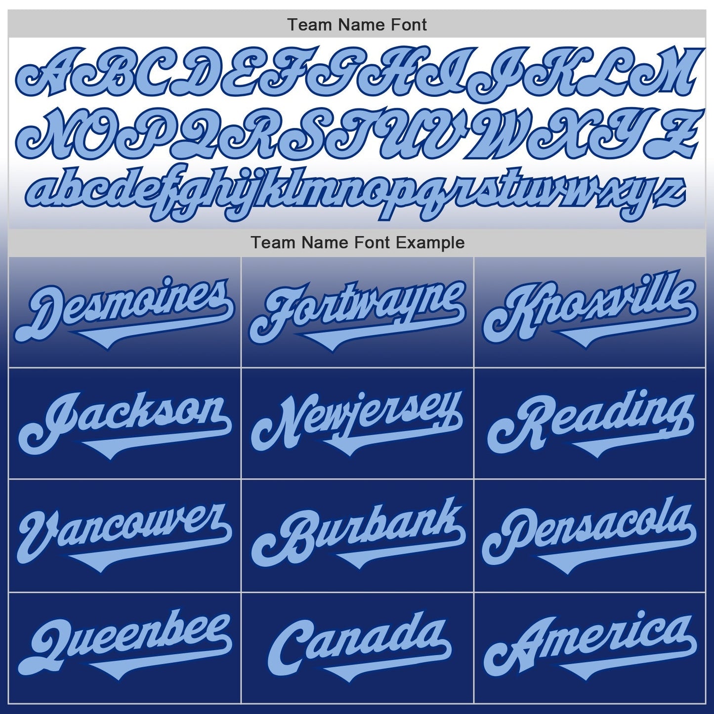 Custom White Light Blue-Royal Authentic Fade Fashion Baseball Jersey baseball jersey product view 4