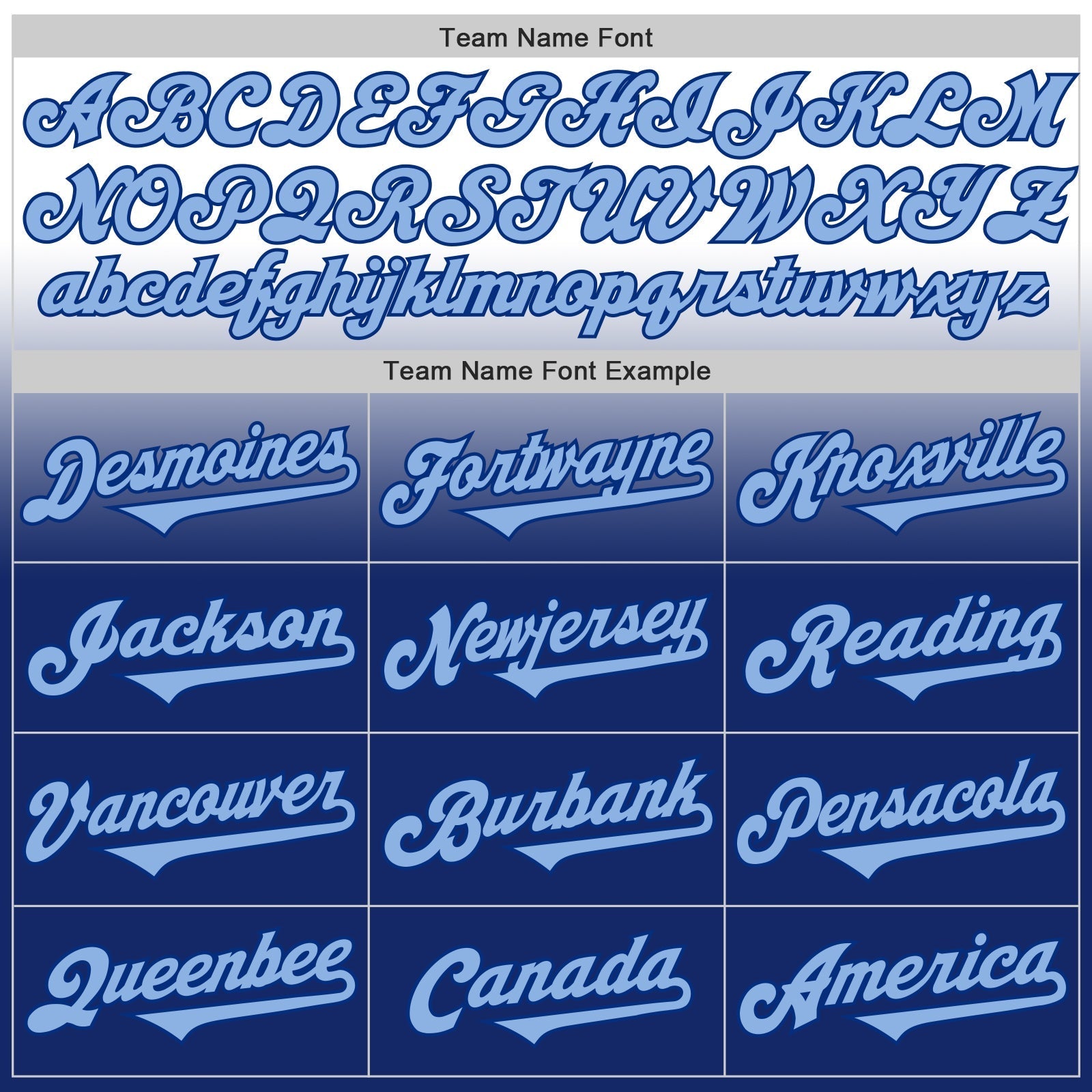 Custom White Light Blue-Royal Authentic Fade Fashion Baseball Jersey baseball jersey product view 4