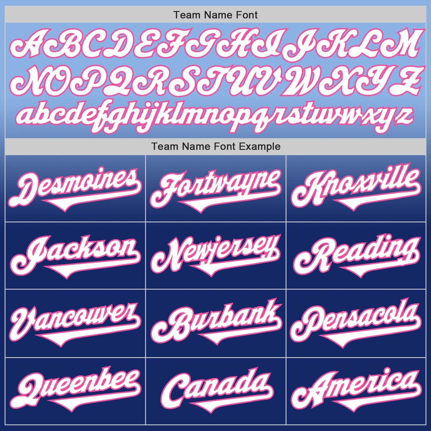 Custom Light Blue White Royal-Pink Authentic Fade Fashion Baseball Jersey baseball jersey product view 4