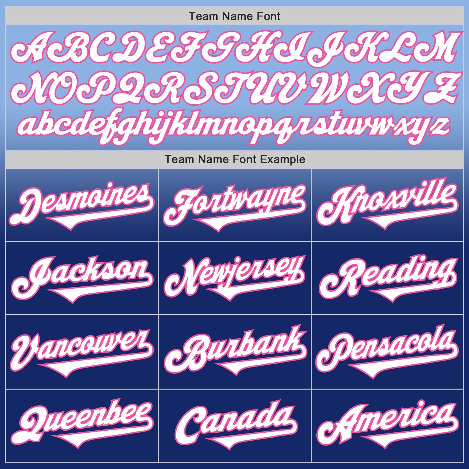 Custom Light Blue White Royal-Pink Authentic Fade Fashion Baseball Jersey baseball jersey product view 4
