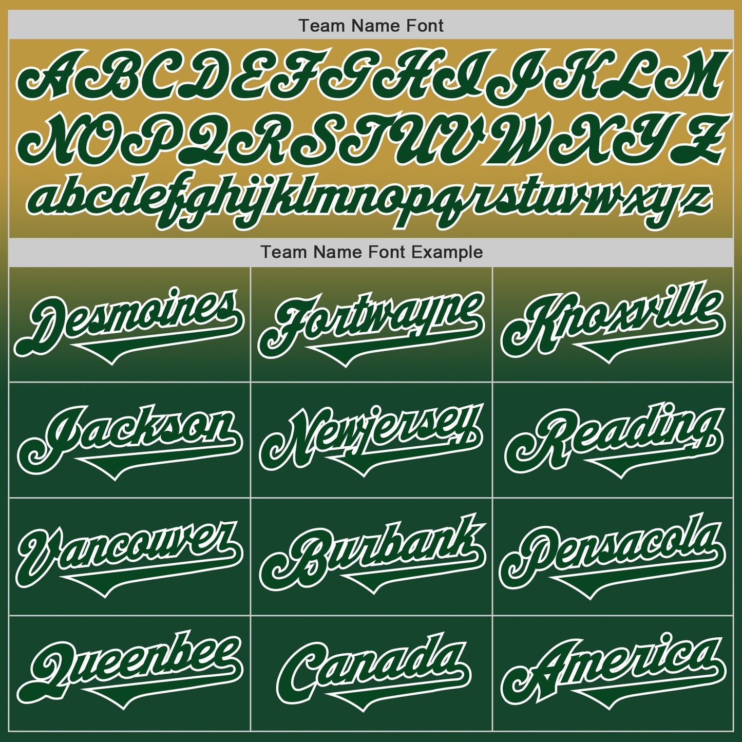 Custom Old Gold Green-White Authentic Fade Fashion Baseball Jersey baseball jersey product view 4