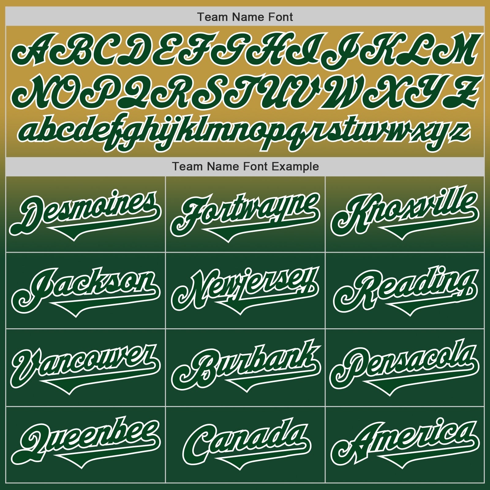 Custom Old Gold Green-White Authentic Fade Fashion Baseball Jersey baseball jersey product view 4