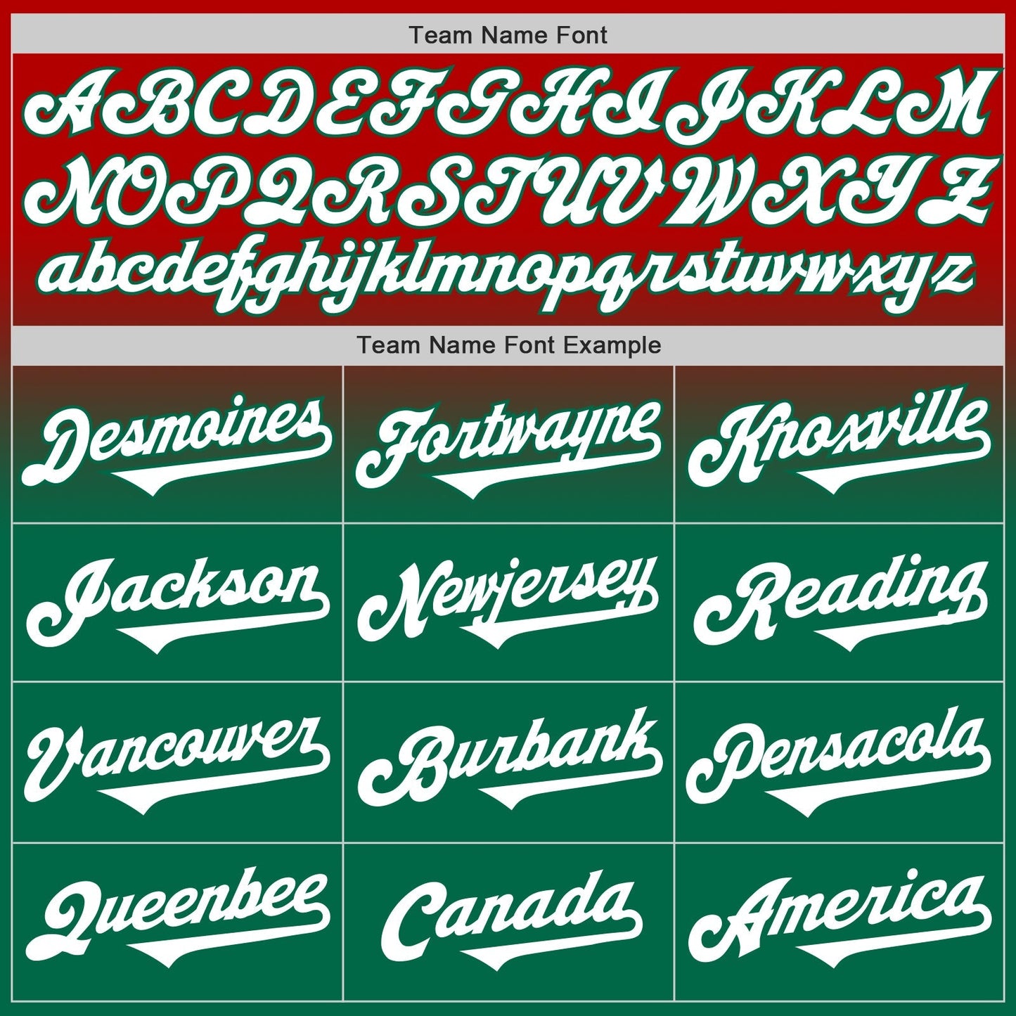 Custom Red White-Kelly Green Authentic Fade Fashion Baseball Jersey baseball jersey product view 4