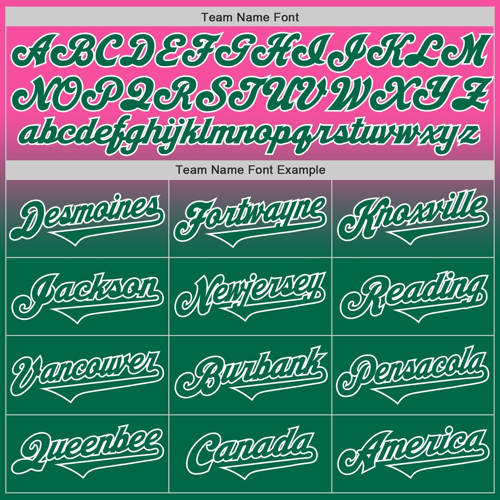 Custom Pink Kelly Green-White Authentic Fade Fashion Baseball Jersey baseball jersey product view 4