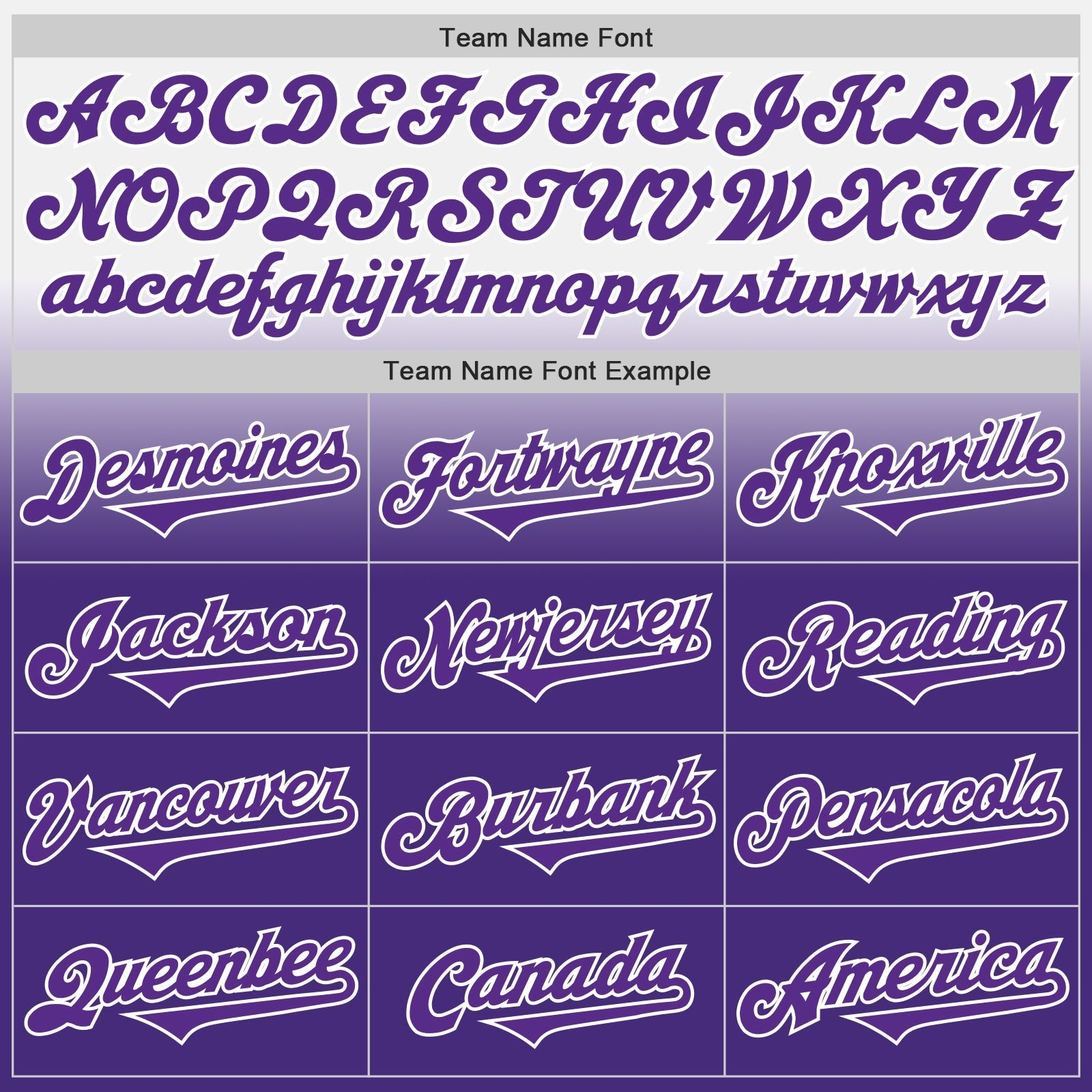 Custom White Purple Authentic Fade Fashion Baseball Jersey baseball jersey product view 4