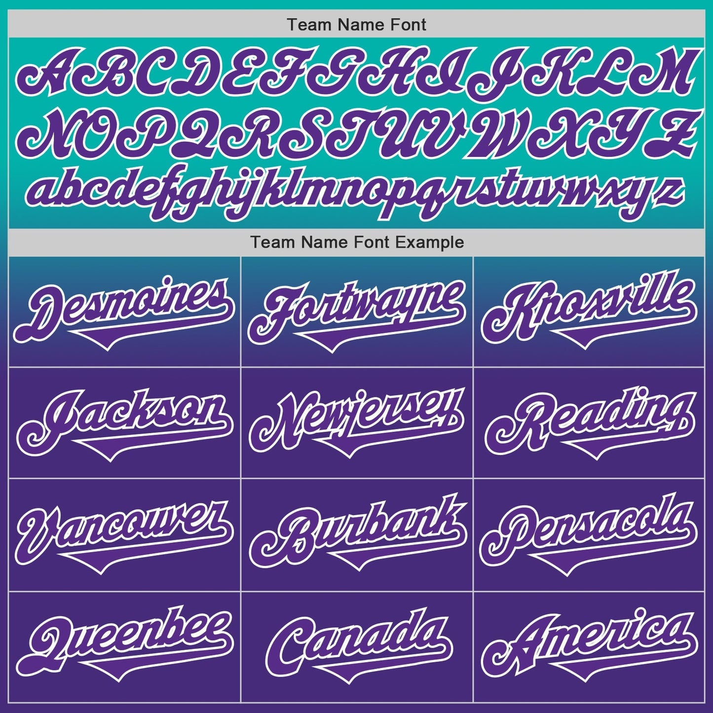Custom Aqua Purple-White Authentic Fade Fashion Baseball Jersey baseball jersey product view 4