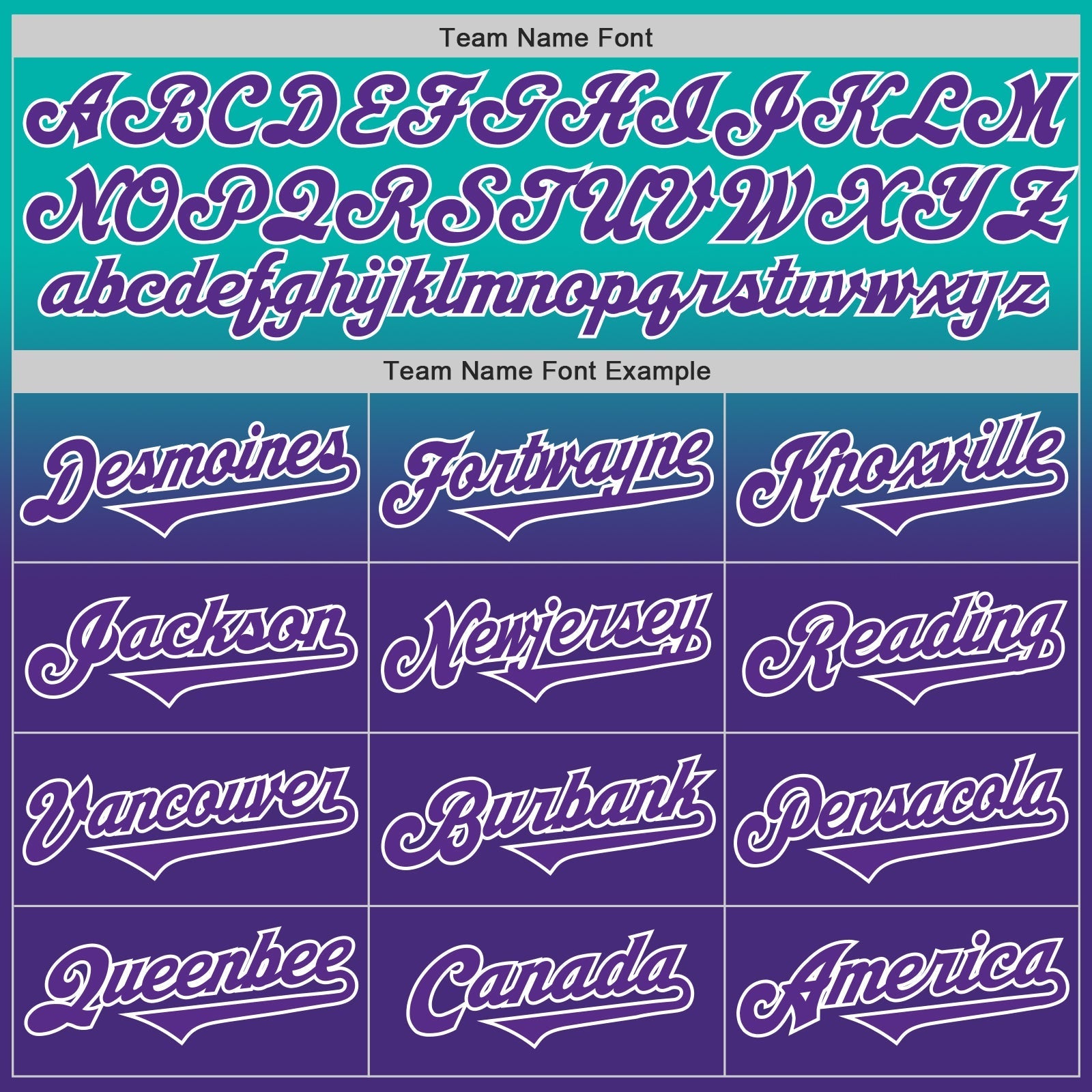 Custom Aqua Purple-White Authentic Fade Fashion Baseball Jersey baseball jersey product view 4