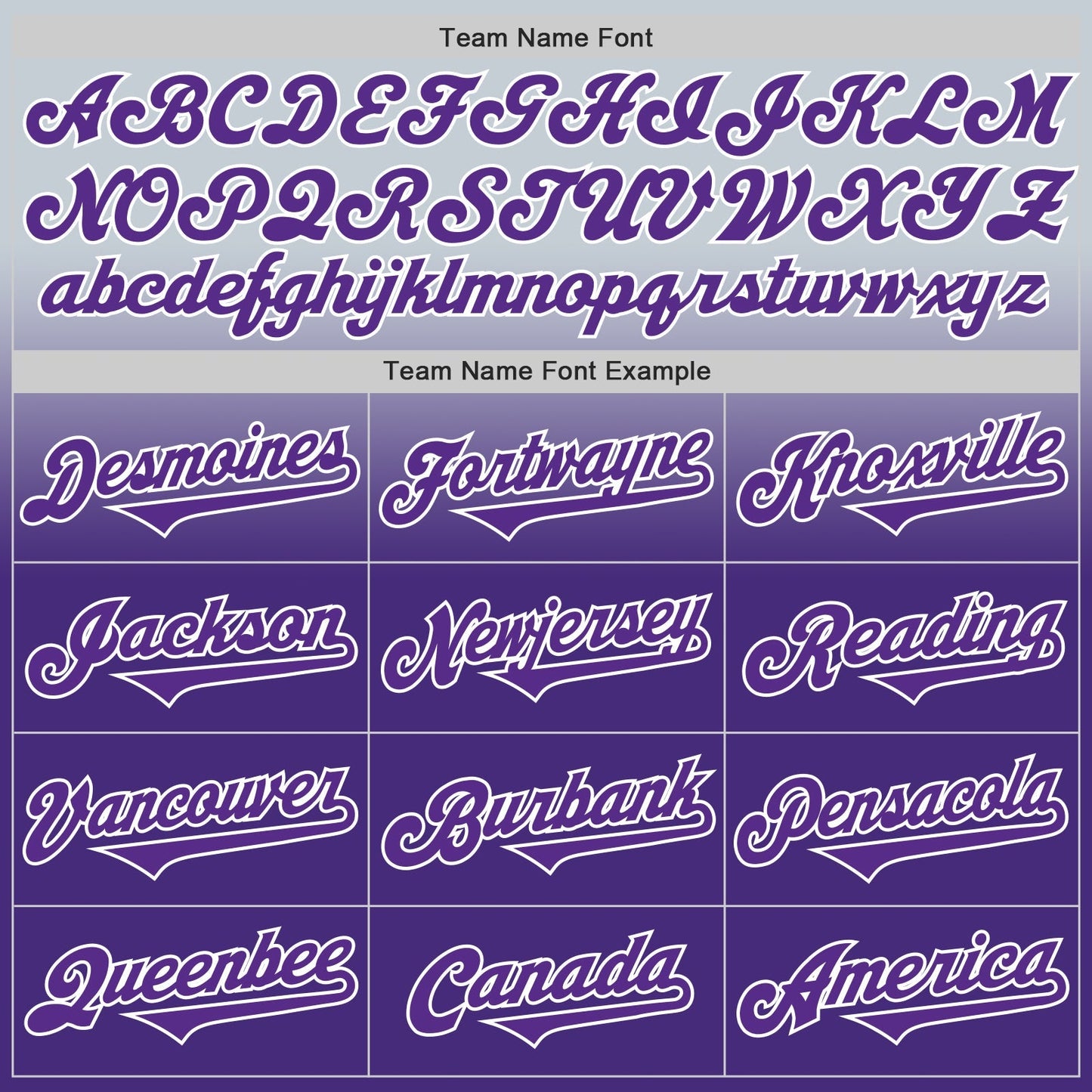 Custom Silver Purple-White Authentic Fade Fashion Baseball Jersey baseball jersey product view 4