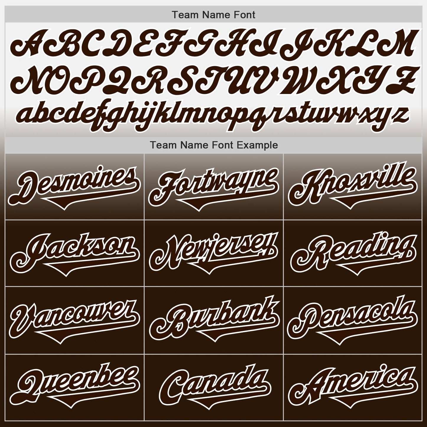 Custom White Brown Authentic Fade Fashion Baseball Jersey baseball jersey product view 4
