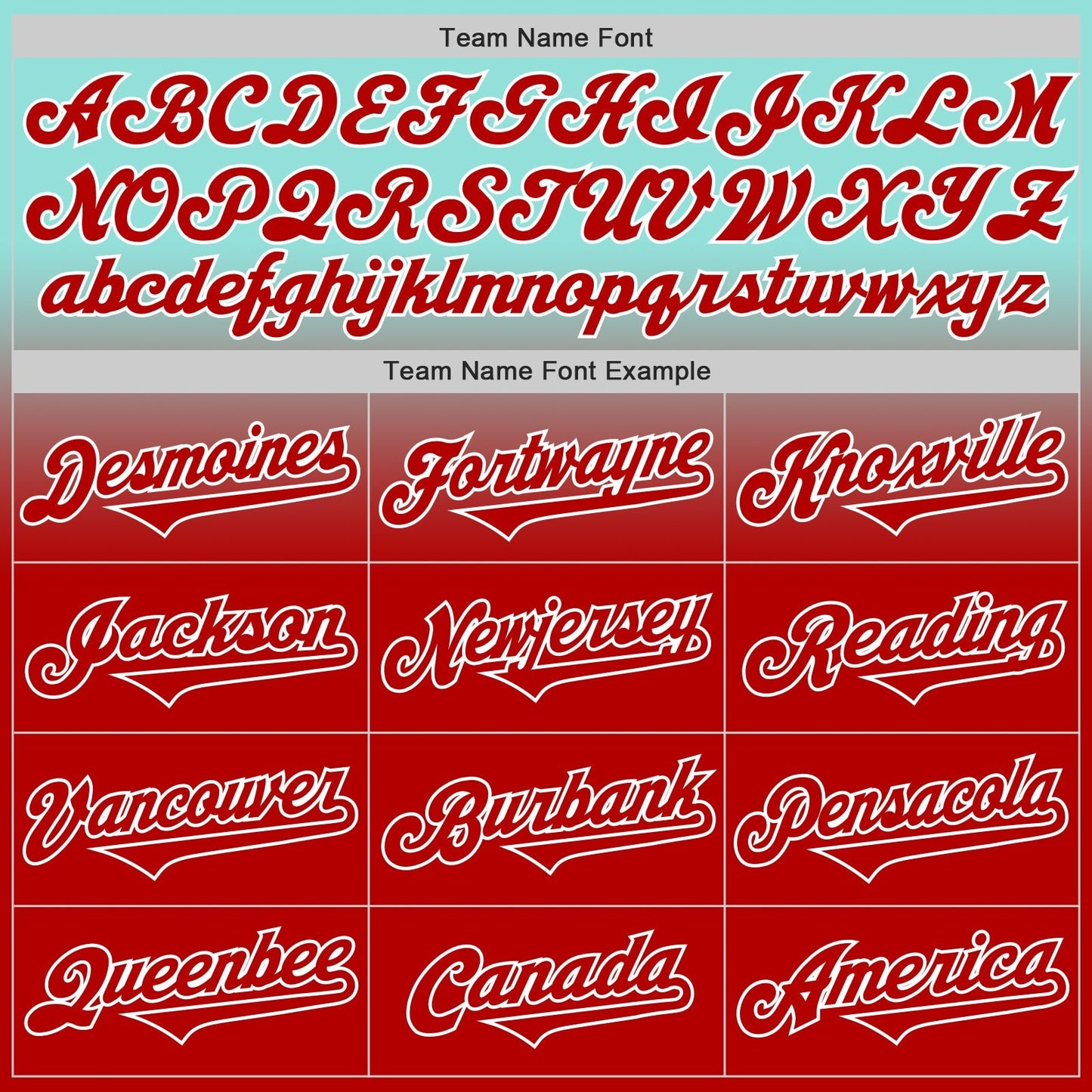 Custom Ice Blue Red-White Authentic Fade Fashion Baseball Jersey baseball jersey product view 4