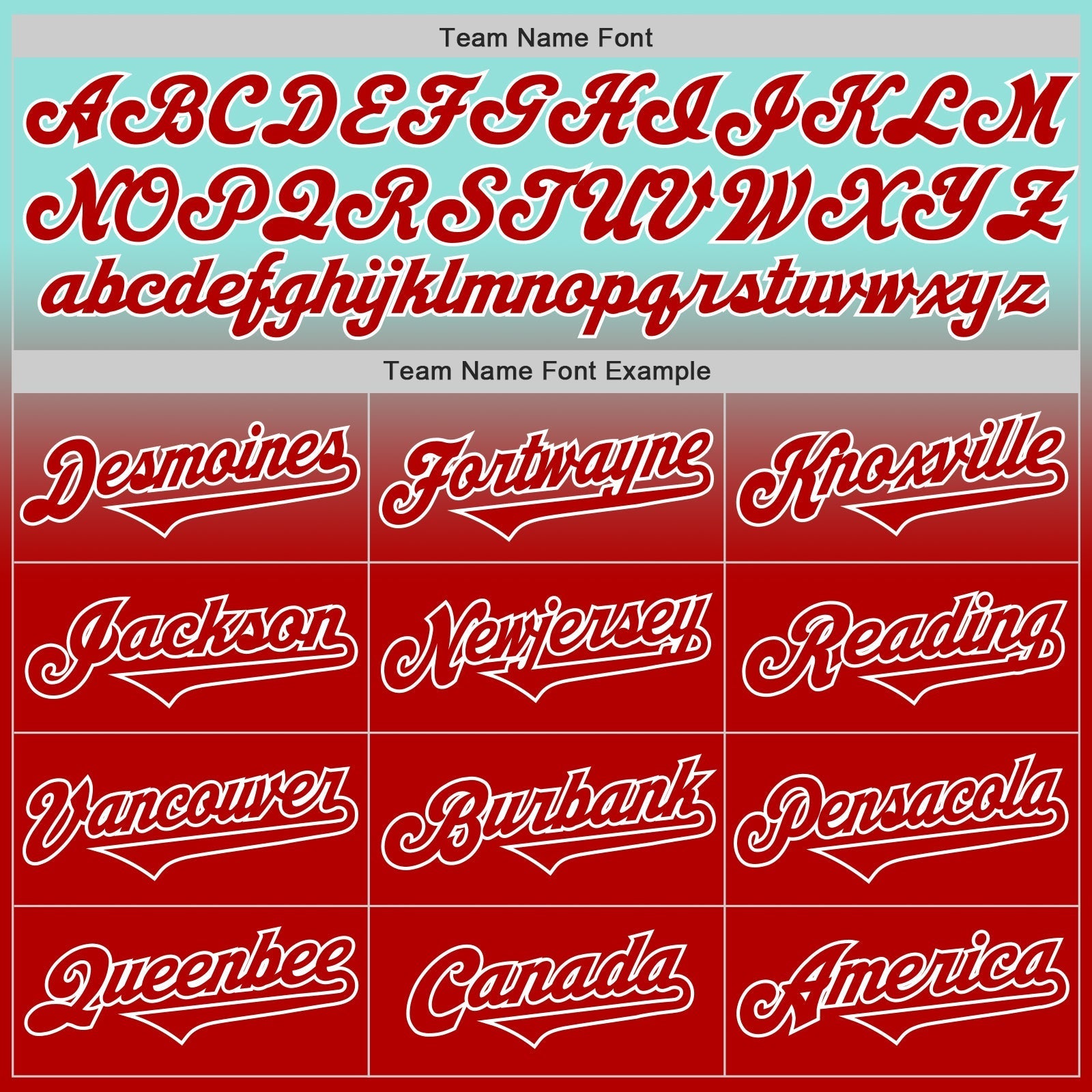 Custom Ice Blue Red-White Authentic Fade Fashion Baseball Jersey baseball jersey product view 4
