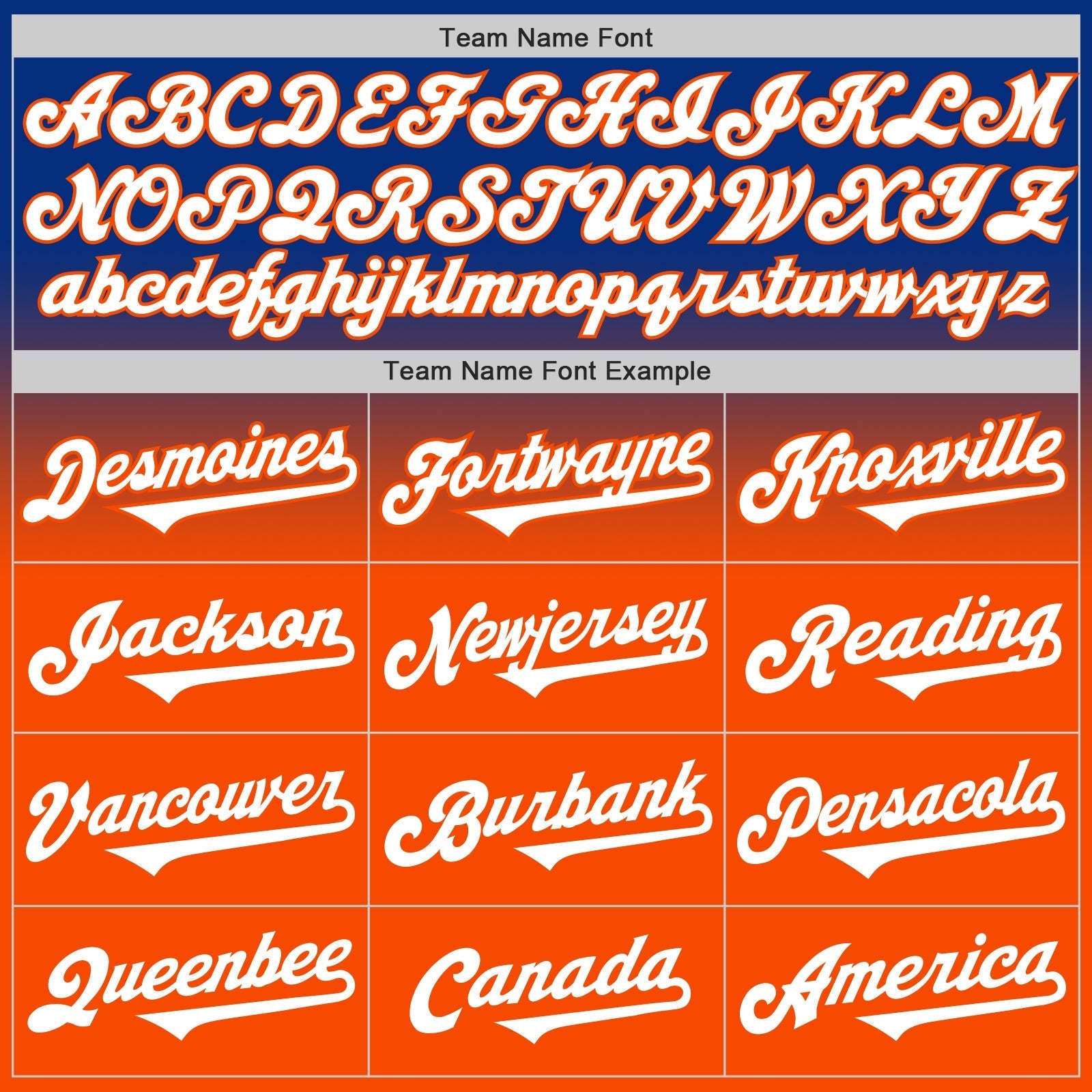 Custom Royal White-Orange Authentic Fade Fashion Baseball Jersey baseball jersey product view 4