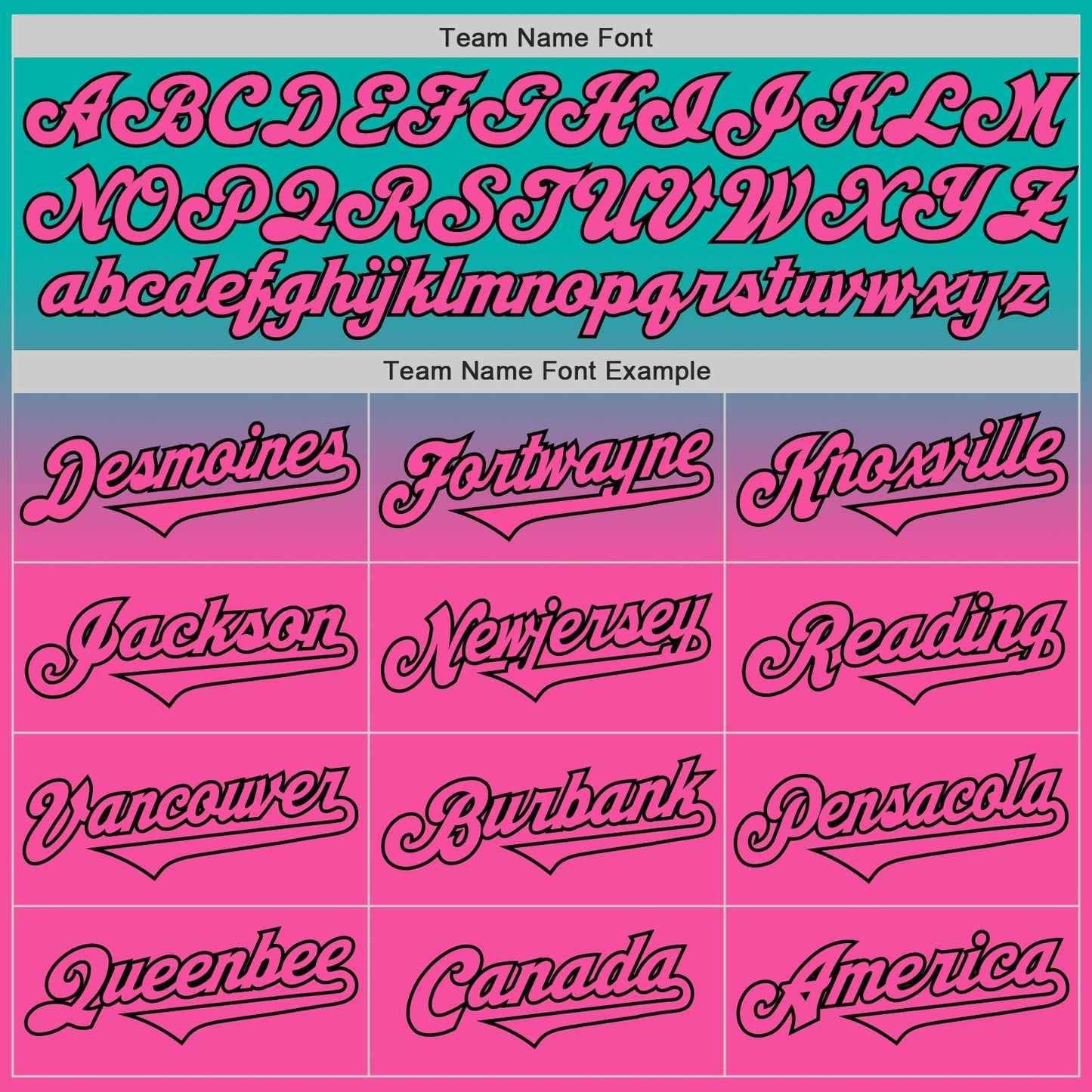 Custom Aqua Pink-Black Authentic Fade Fashion Baseball Jersey baseball jersey product view 4