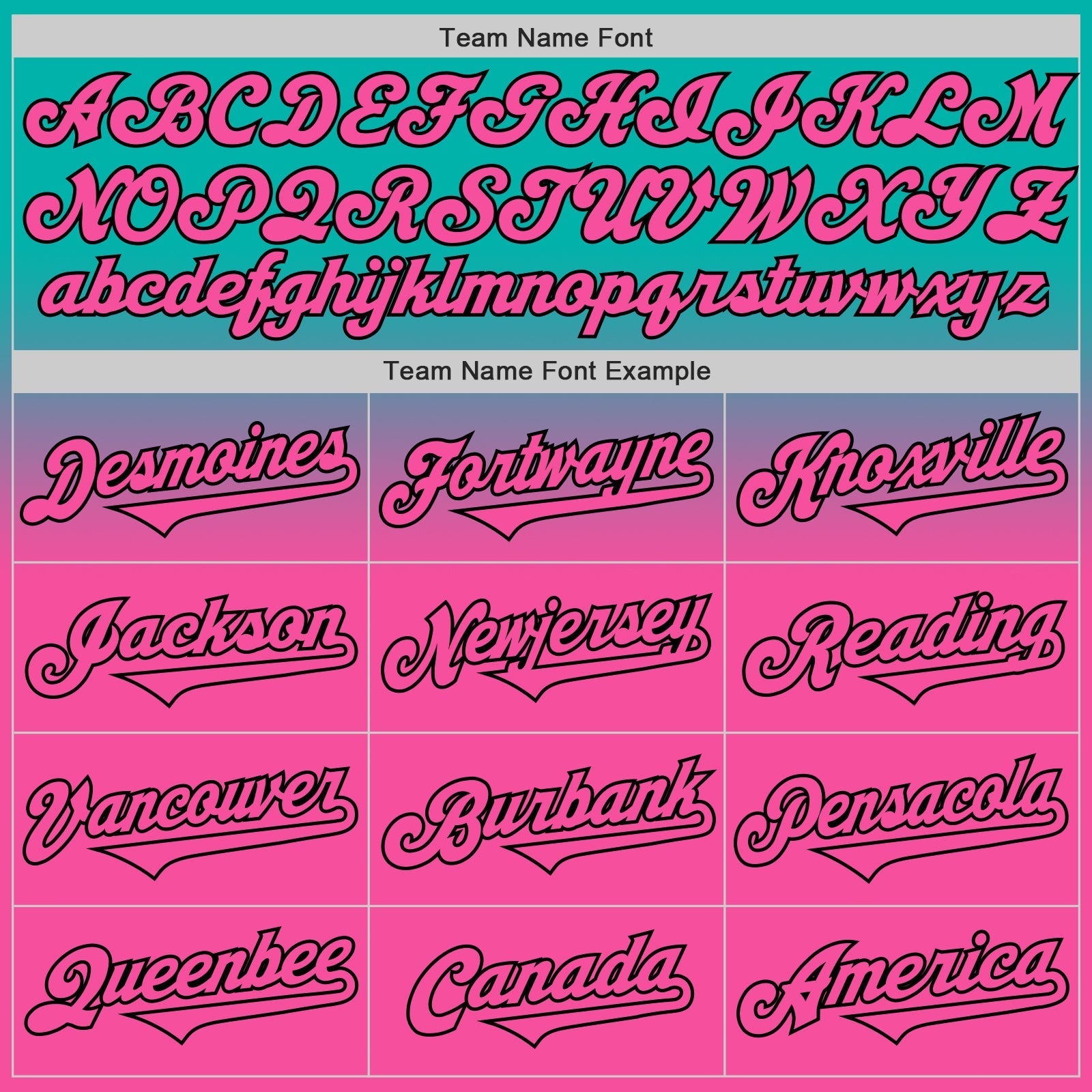 Custom Aqua Pink-Black Authentic Fade Fashion Baseball Jersey baseball jersey product view 4