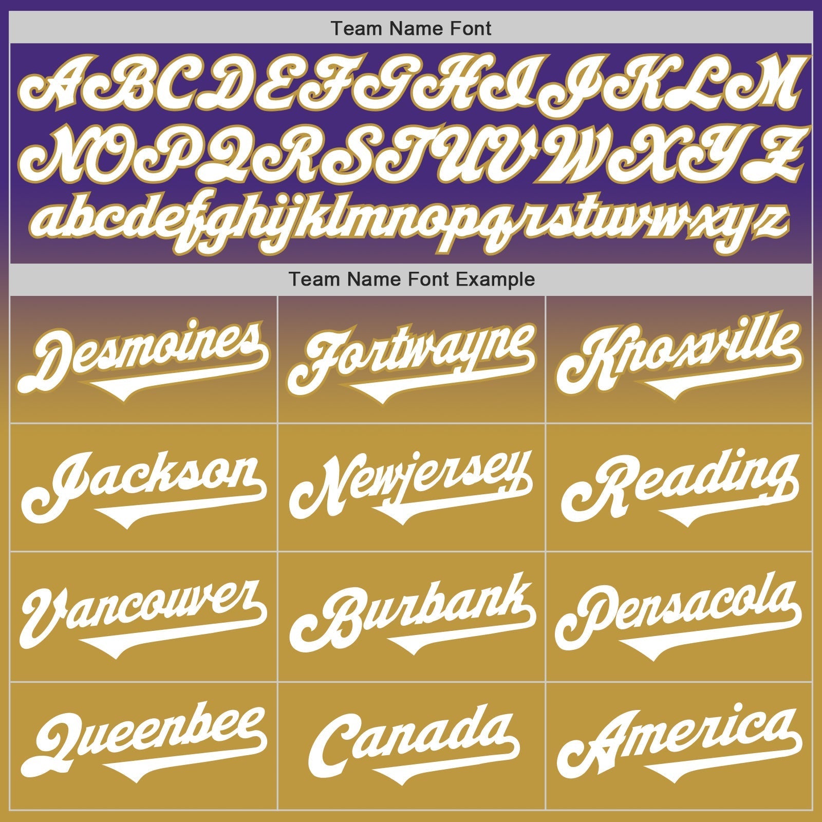 Custom Purple White-Old Gold Authentic Fade Fashion Baseball Jersey baseball jersey product view 4