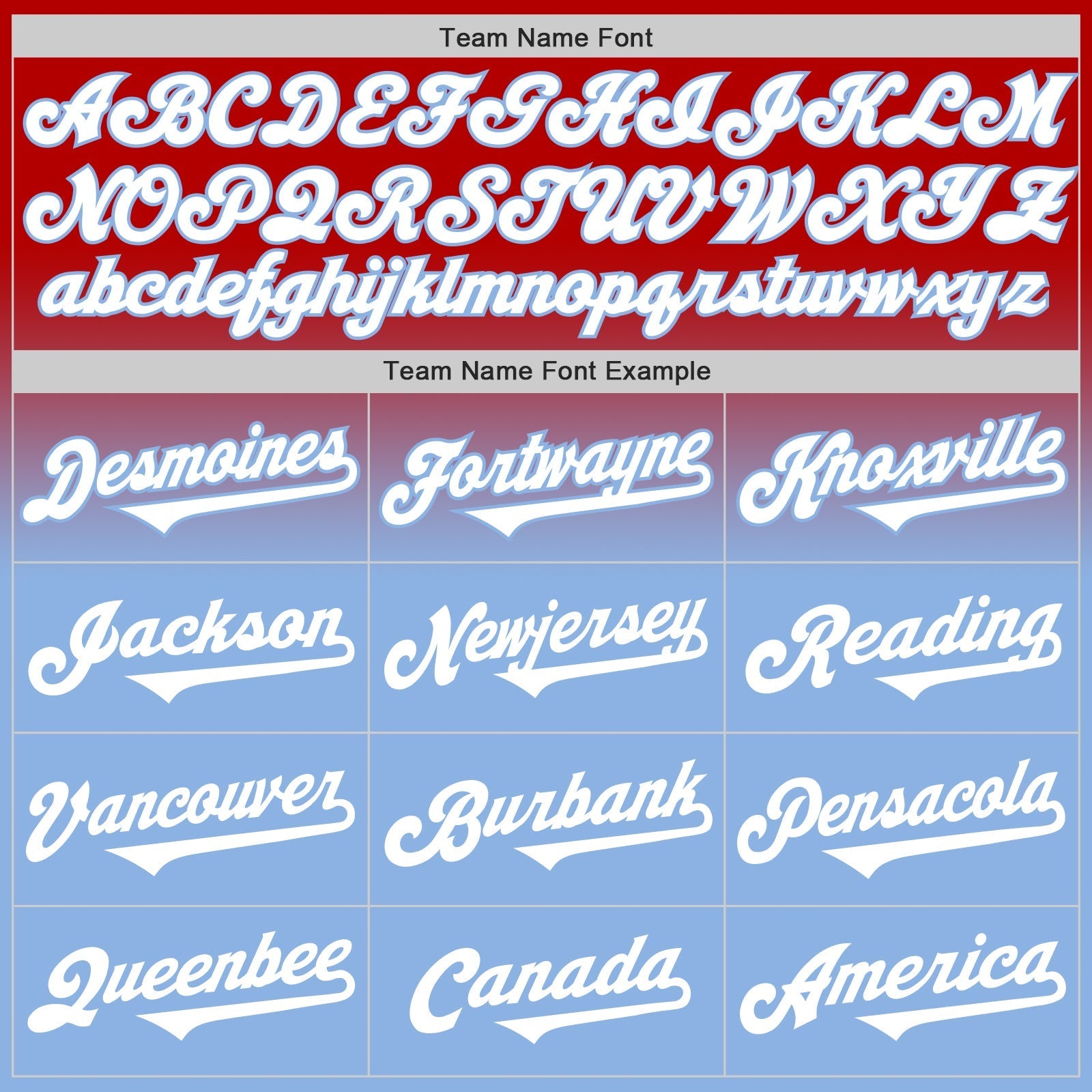Custom Red White-Light Blue Authentic Fade Fashion Baseball Jersey baseball jersey product view 4