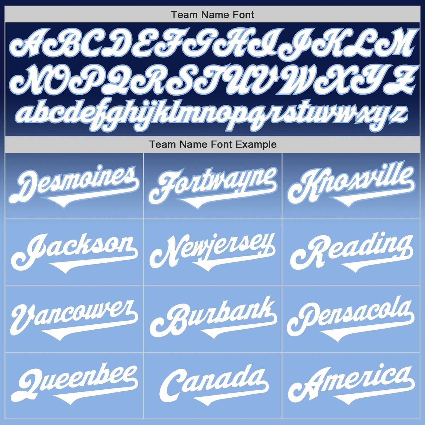Custom Navy White-Light Blue Authentic Fade Fashion Baseball Jersey baseball jersey product view 4