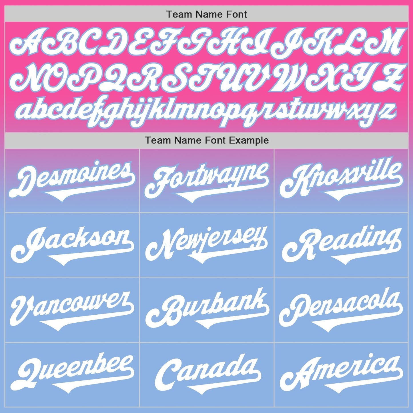Custom Pink White-Light Blue Authentic Fade Fashion Baseball Jersey baseball jersey product view 4