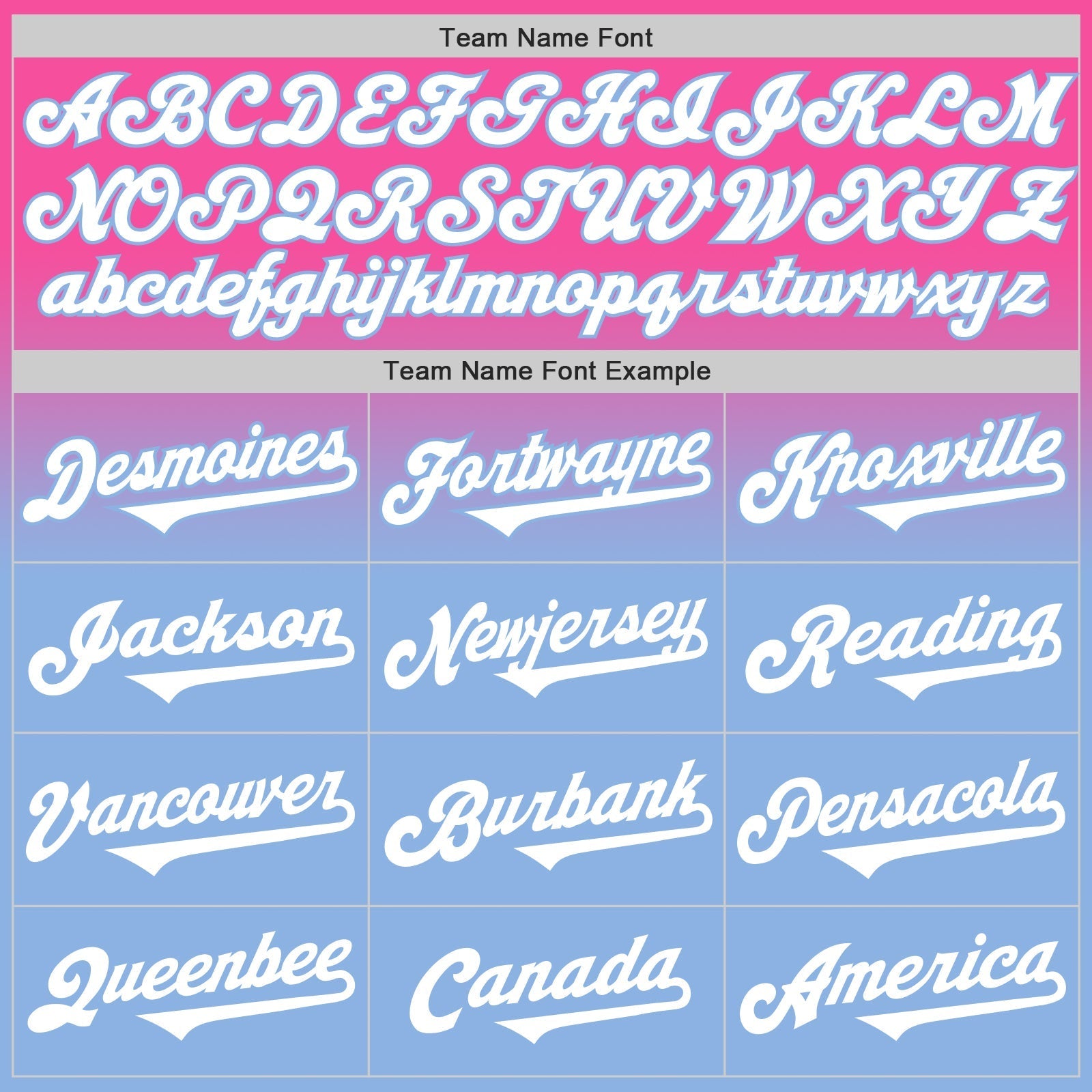 Custom Pink White-Light Blue Authentic Fade Fashion Baseball Jersey baseball jersey product view 4