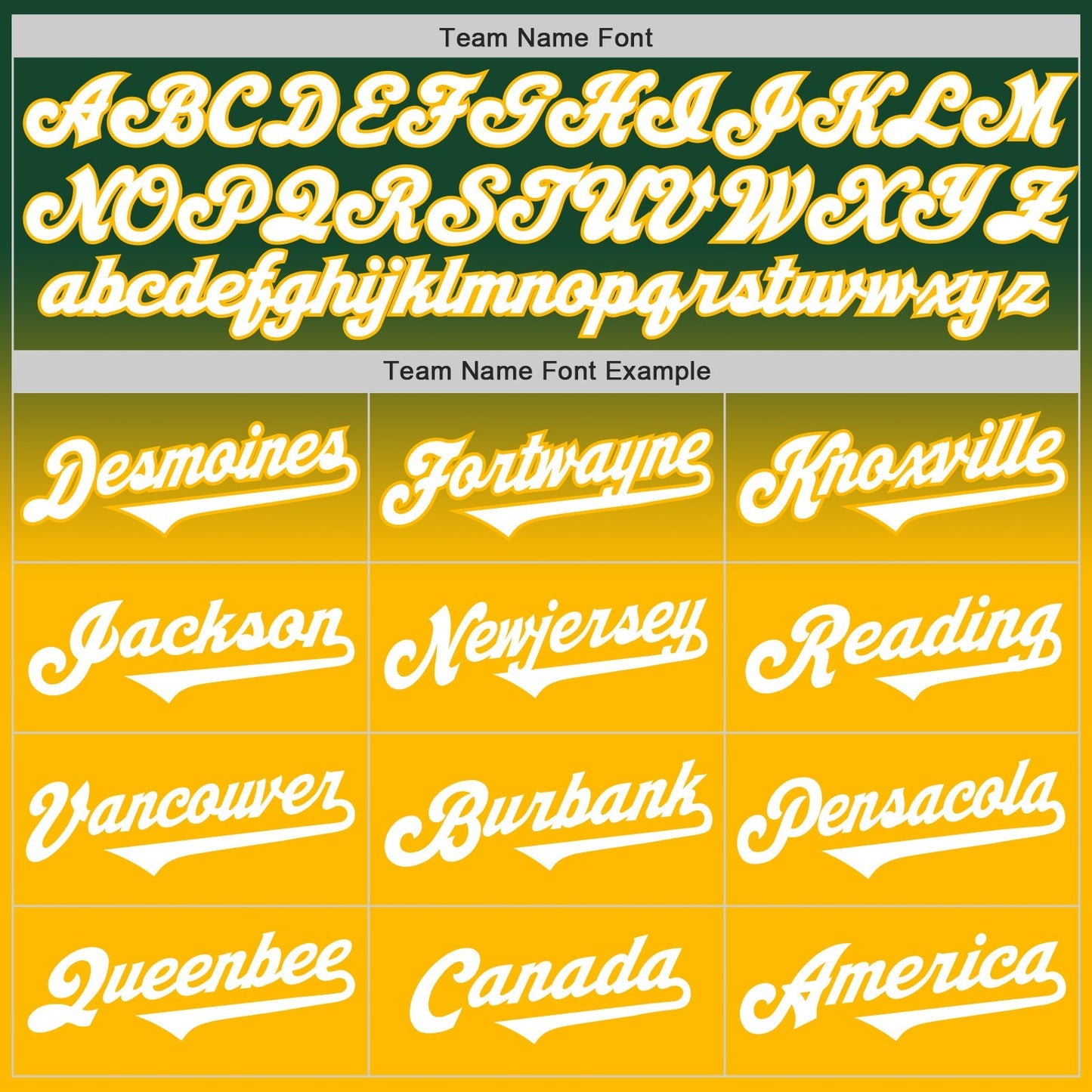 Custom Green White-Gold Authentic Fade Fashion Baseball Jersey baseball jersey product view 4