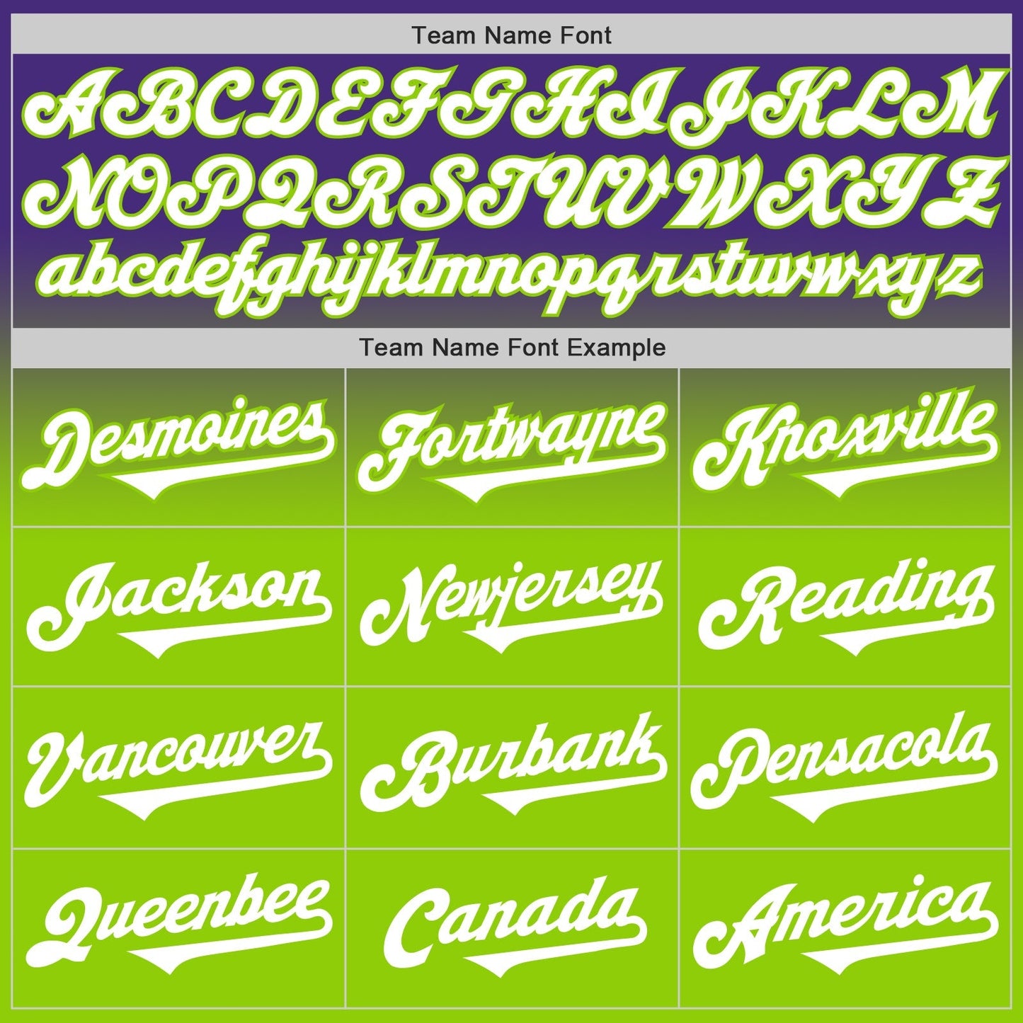 Custom Purple White-Neon Green Authentic Fade Fashion Baseball Jersey baseball jersey product view 4