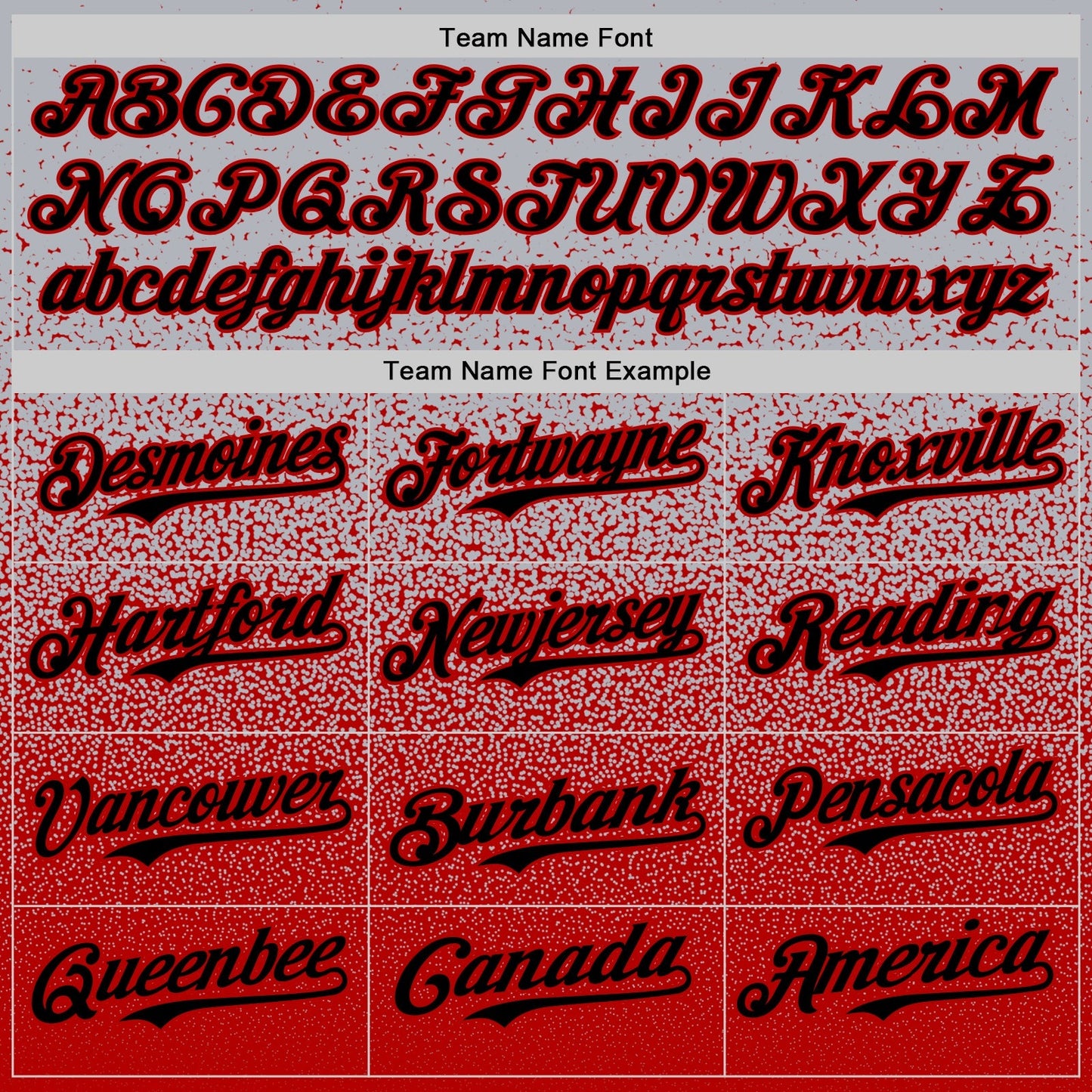 Custom Gray Black-Red Fade Fashion Speckle Authentic Baseball Jersey baseball jersey product view 4