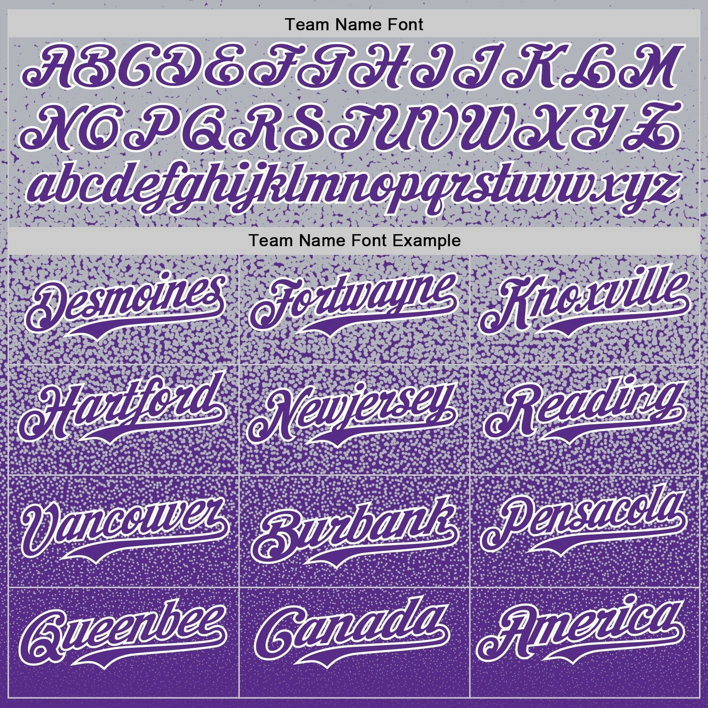 Custom Gray Purple-White Fade Fashion Speckle Authentic Baseball Jersey baseball jersey product view 4