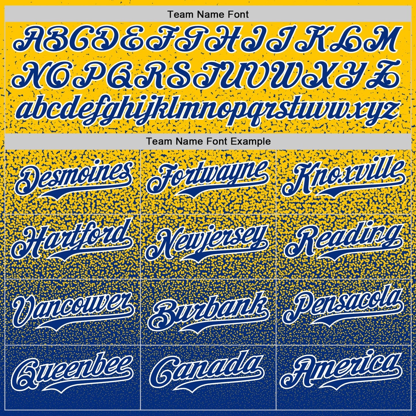Custom Yellow Royal-White Fade Fashion Speckle Authentic Baseball Jersey baseball jersey product view 4
