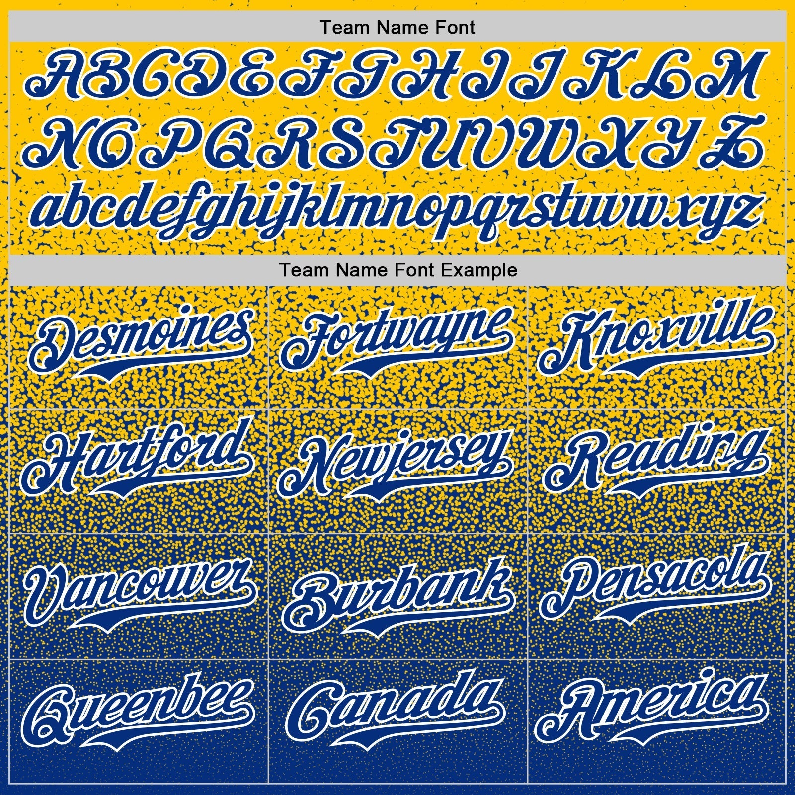 Custom Yellow Royal-White Fade Fashion Speckle Authentic Baseball Jersey baseball jersey product view 4