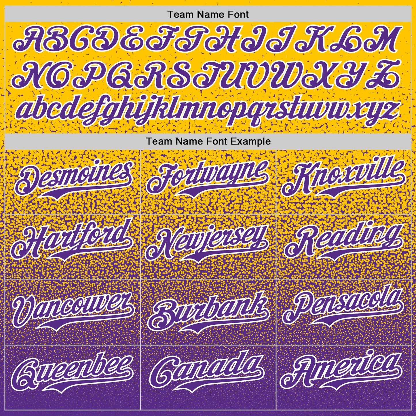 Custom Yellow Purple-White Fade Fashion Speckle Authentic Baseball Jersey baseball jersey product view 4