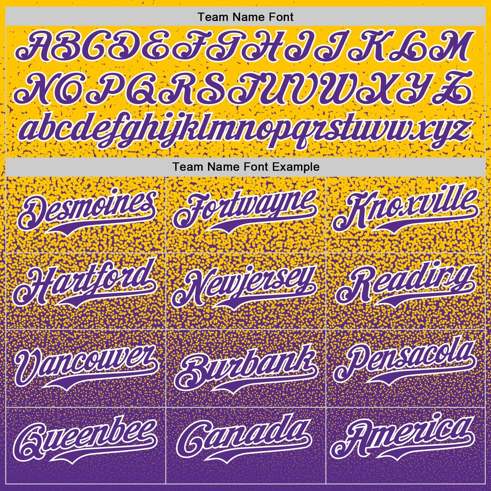Custom Yellow Purple-White Fade Fashion Speckle Authentic Baseball Jersey baseball jersey product view 4