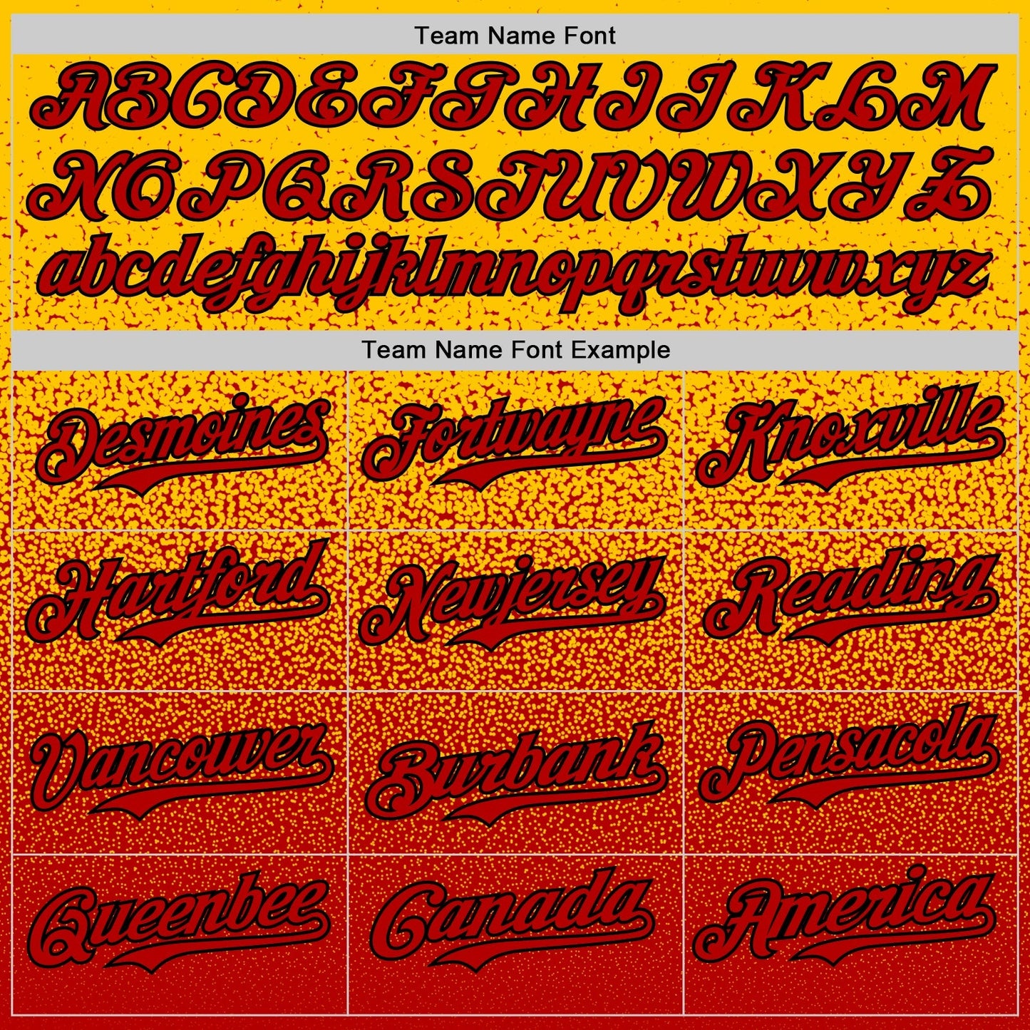 Custom Yellow Red-Black Fade Fashion Speckle Authentic Baseball Jersey baseball jersey product view 4