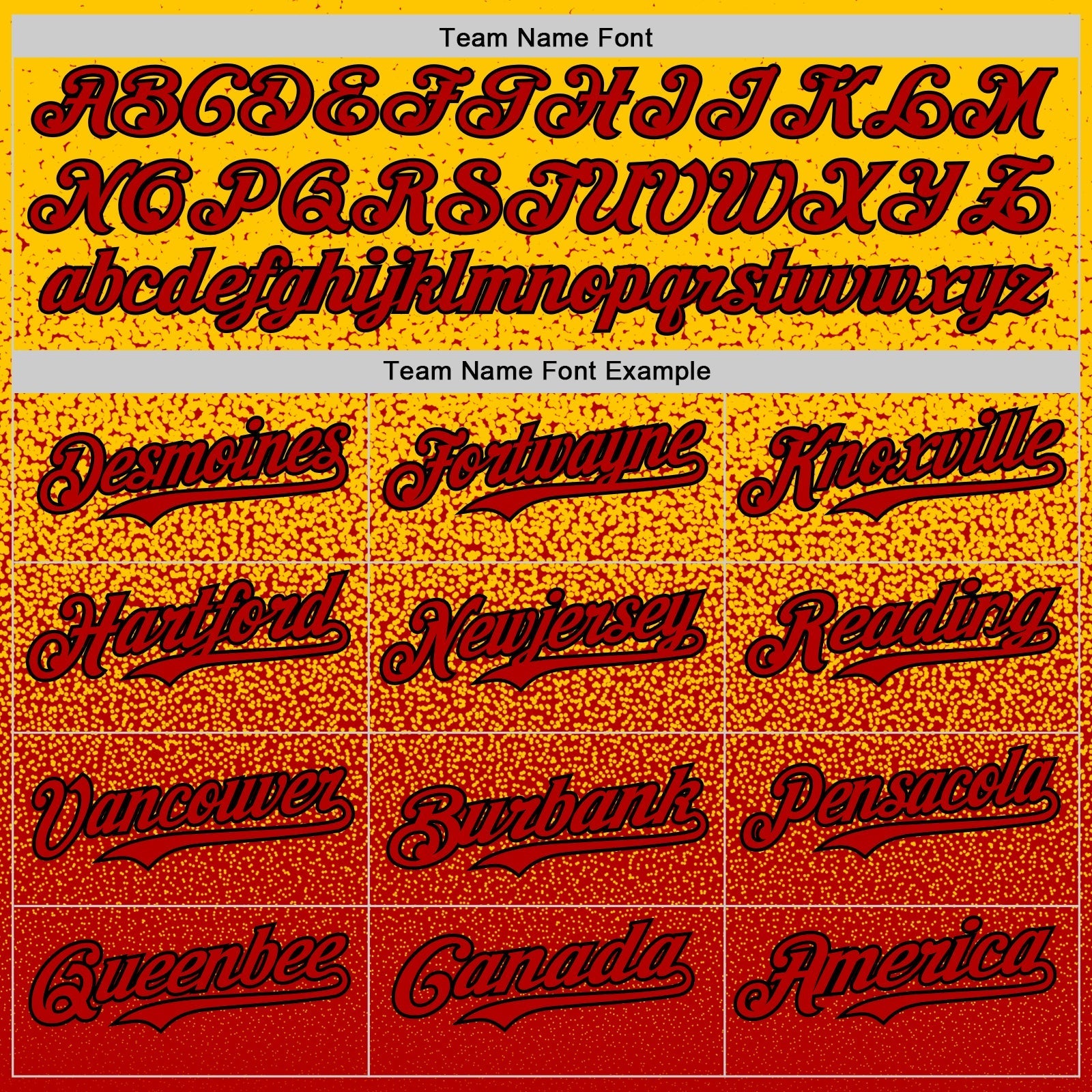 Custom Yellow Red-Black Fade Fashion Speckle Authentic Baseball Jersey baseball jersey product view 4