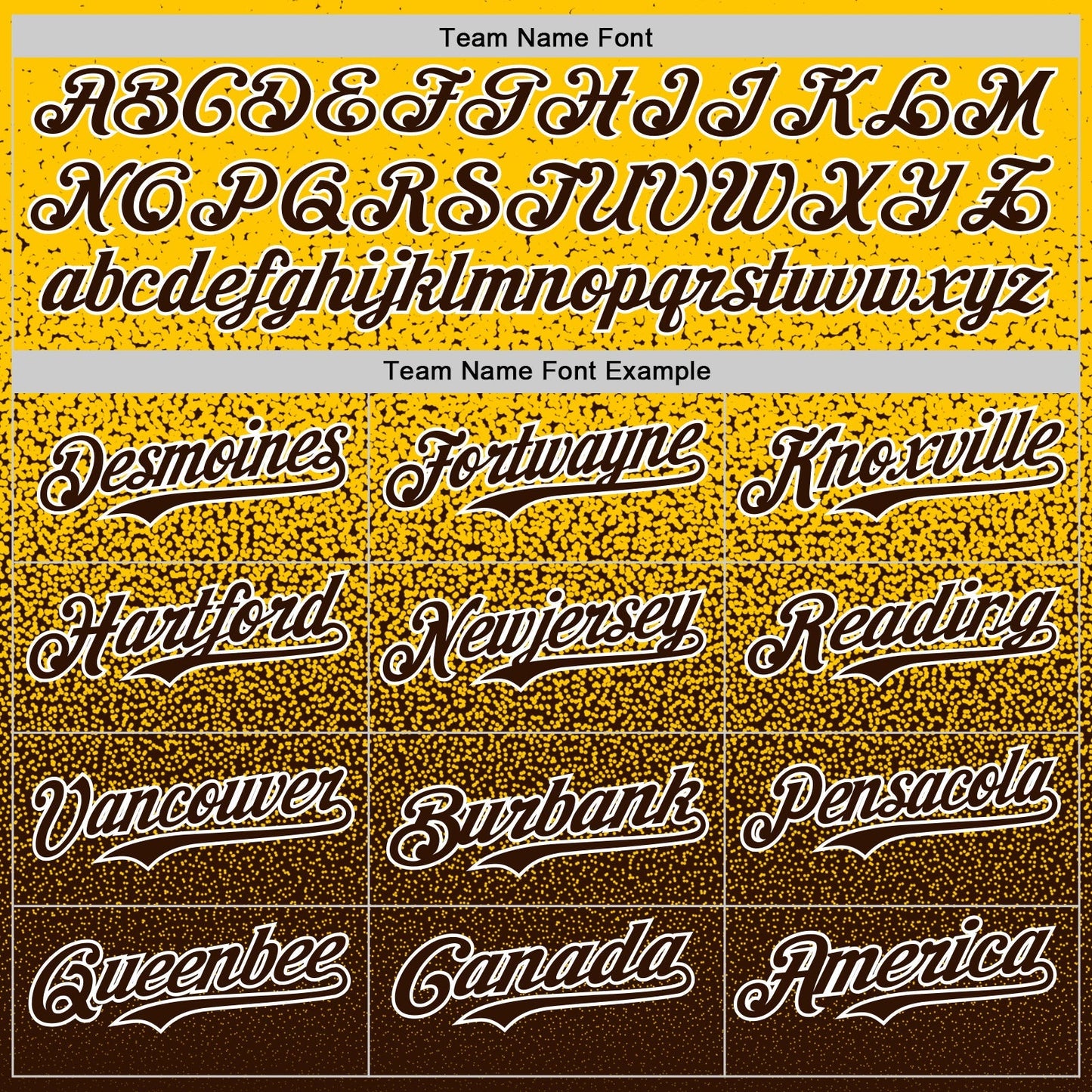 Custom Yellow Brown-White Fade Fashion Speckle Authentic Baseball Jersey baseball jersey product view 4
