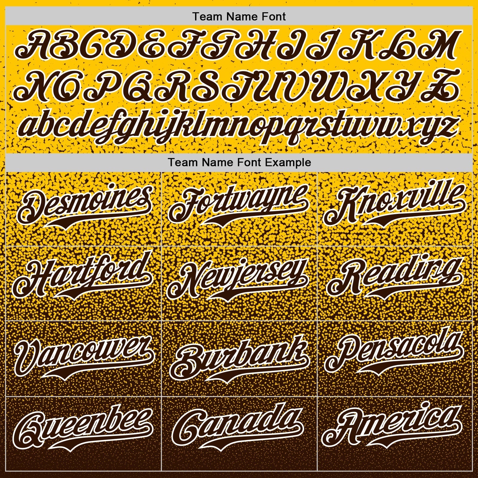 Custom Yellow Brown-White Fade Fashion Speckle Authentic Baseball Jersey baseball jersey product view 4