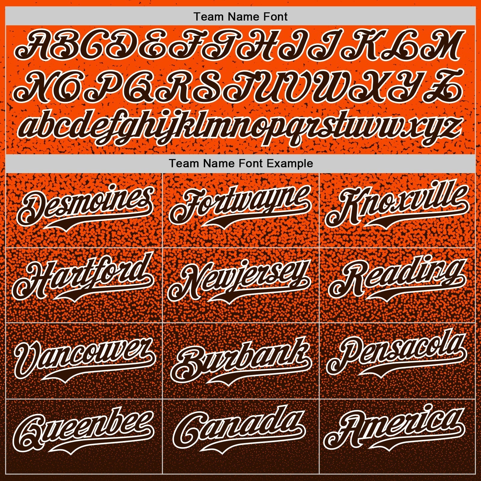 Custom Orange Brown-White Fade Fashion Speckle Authentic Baseball Jersey baseball jersey product view 4