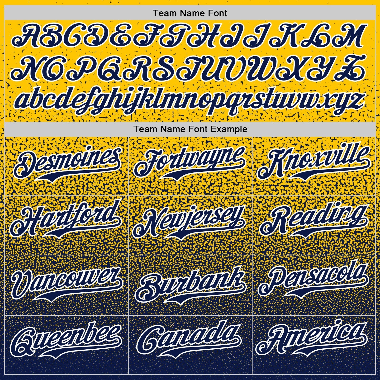 Custom Yellow Navy-White Fade Fashion Speckle Authentic Baseball Jersey baseball jersey product view 4